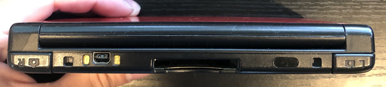 Nintendo 3DS XL Red + Blue SPR-001 Console – w/Charger/Stylus – Fully Tested