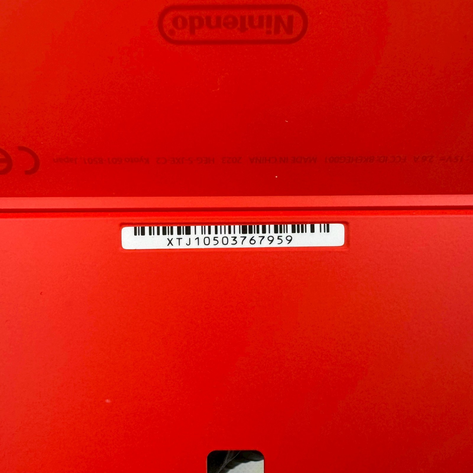 Nintendo Switch 64GB OLED Mario Red Console Boxed Region Free 1Day Ship 218