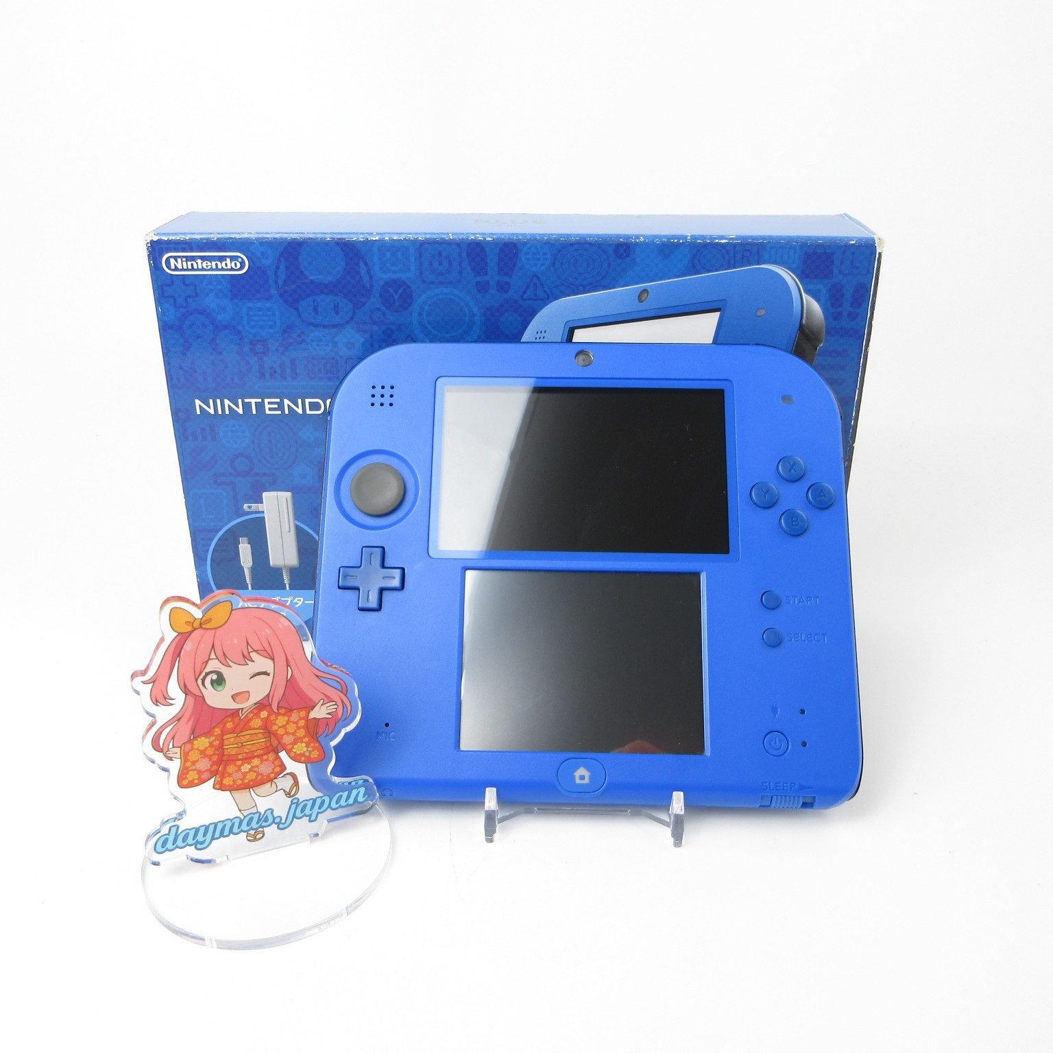 【Near Mint】Nintendo 2DS Blue Console Japanese Edition #DEN0301/07