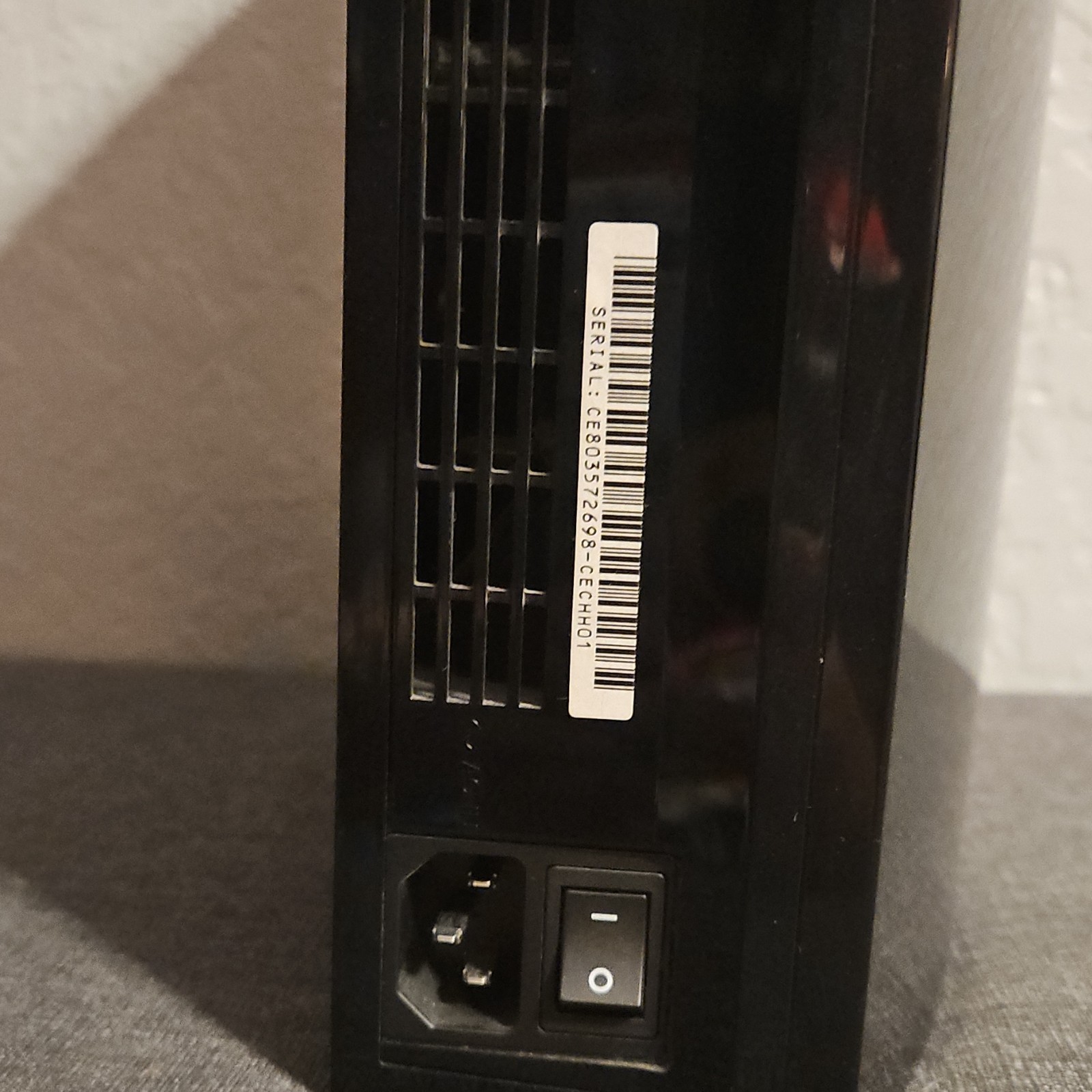 Sony PlayStation 3 PS3 Model CECHK01 Black 1080p Includes Wires – Tested Working