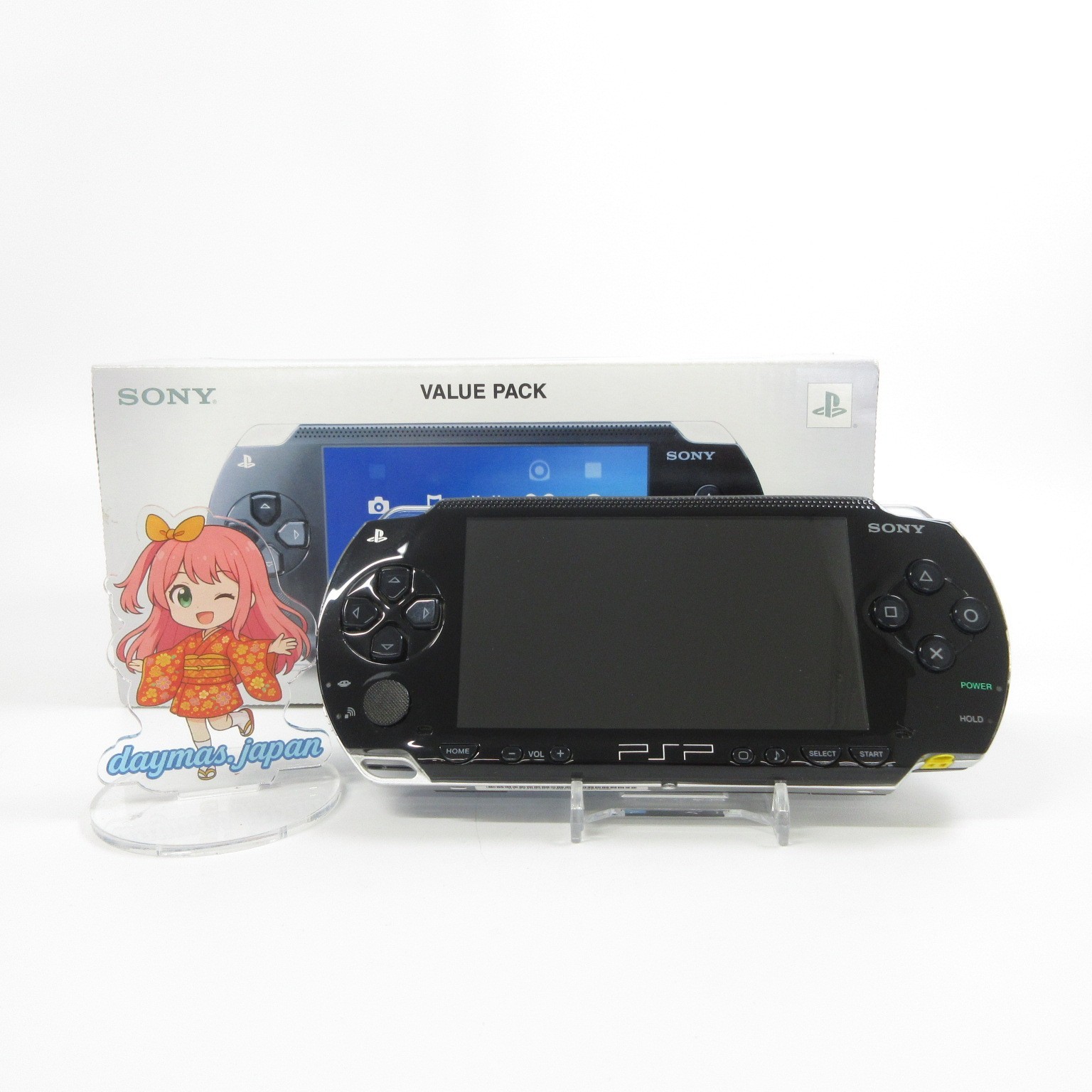 【Near Mint】Sony PSP-1000 Black Console No Battery Japan Ver. #DEN08/0615/07