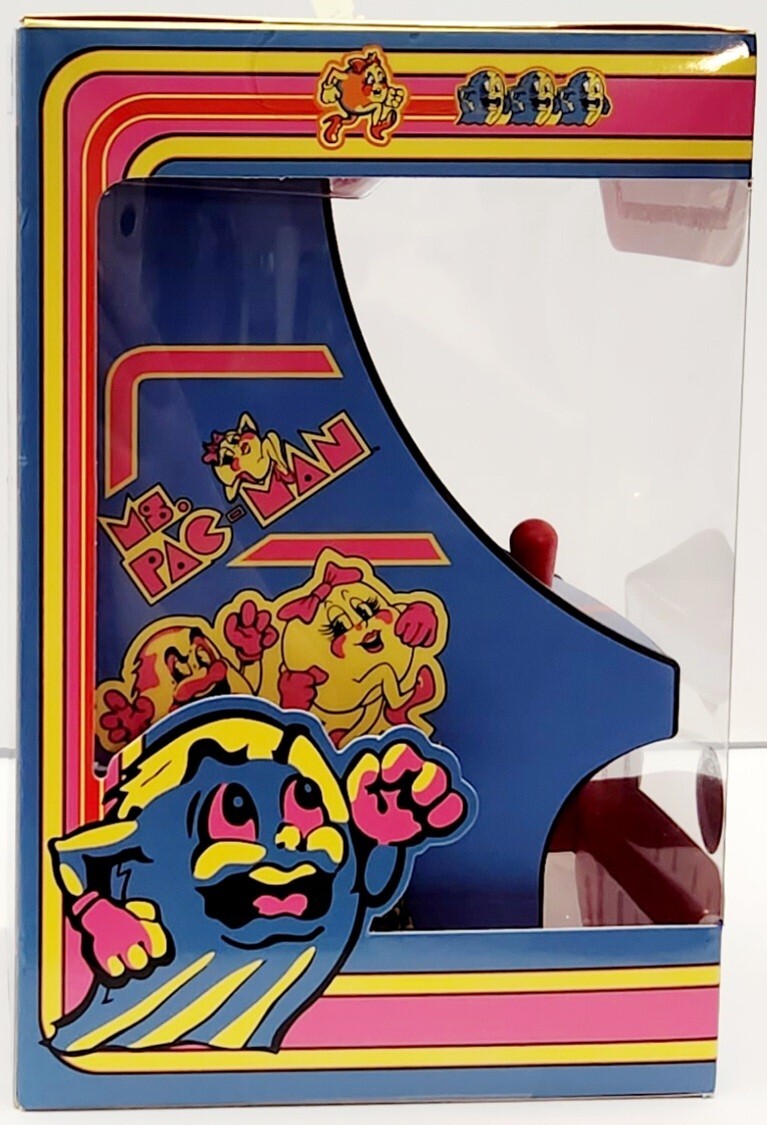 My Arcade Ms.Pac-Man Micro Player Retro Arcade – Multi-Color, New/Factory Sealed