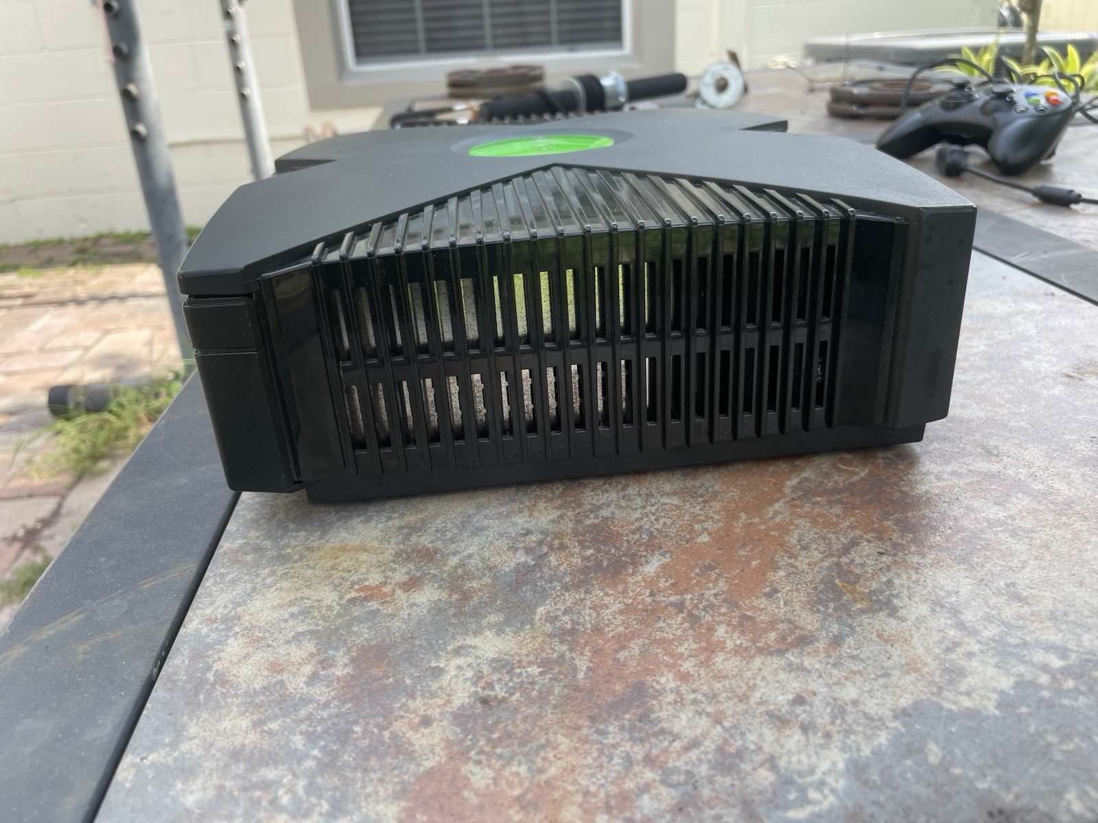 Original Xbox Microsoft Console Tested And Working With Controller