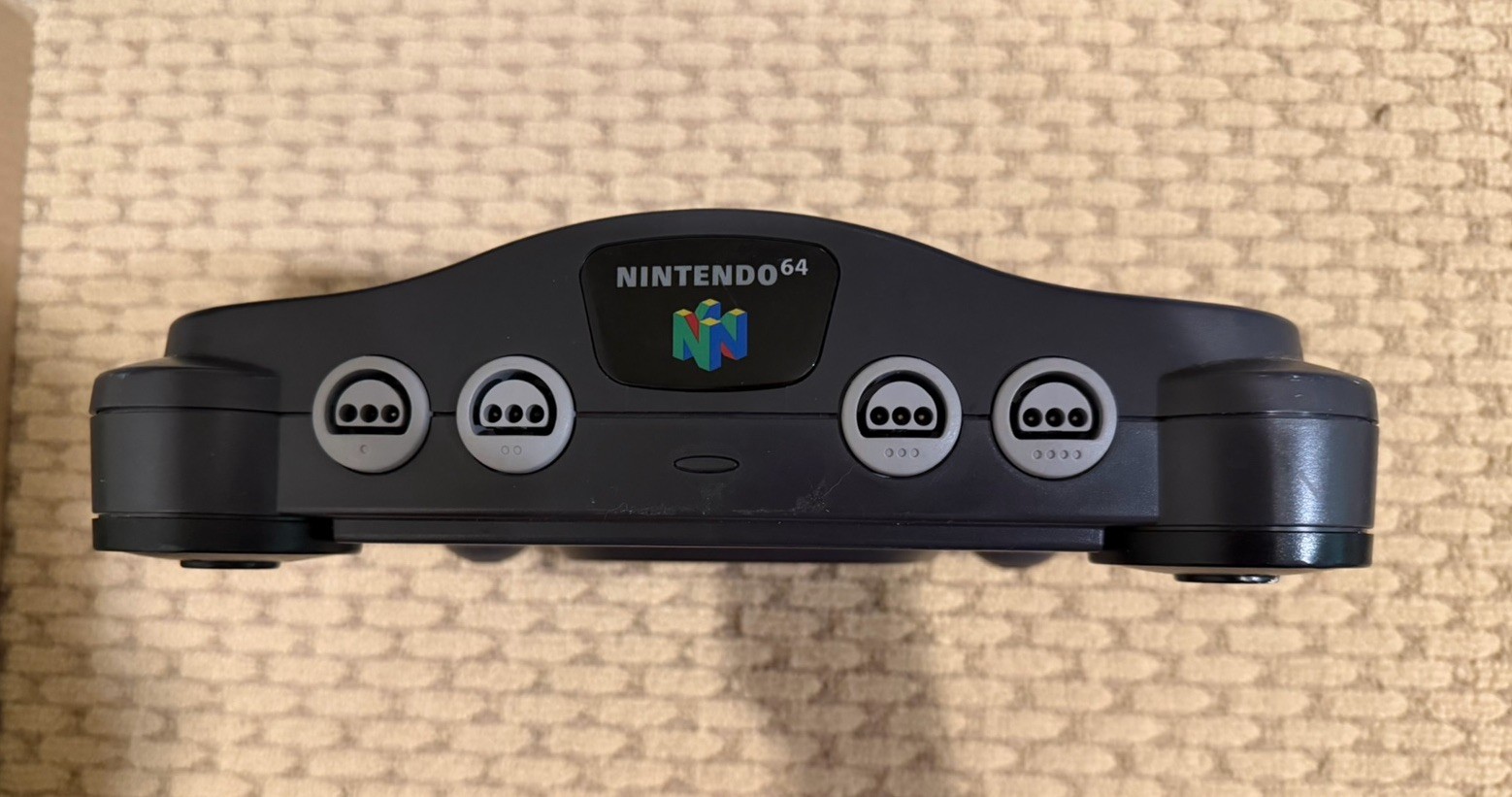 Nintendo N64 System BUNDLE w/7 Games- 4 Controllers &Cables. Tested&Working NTSC