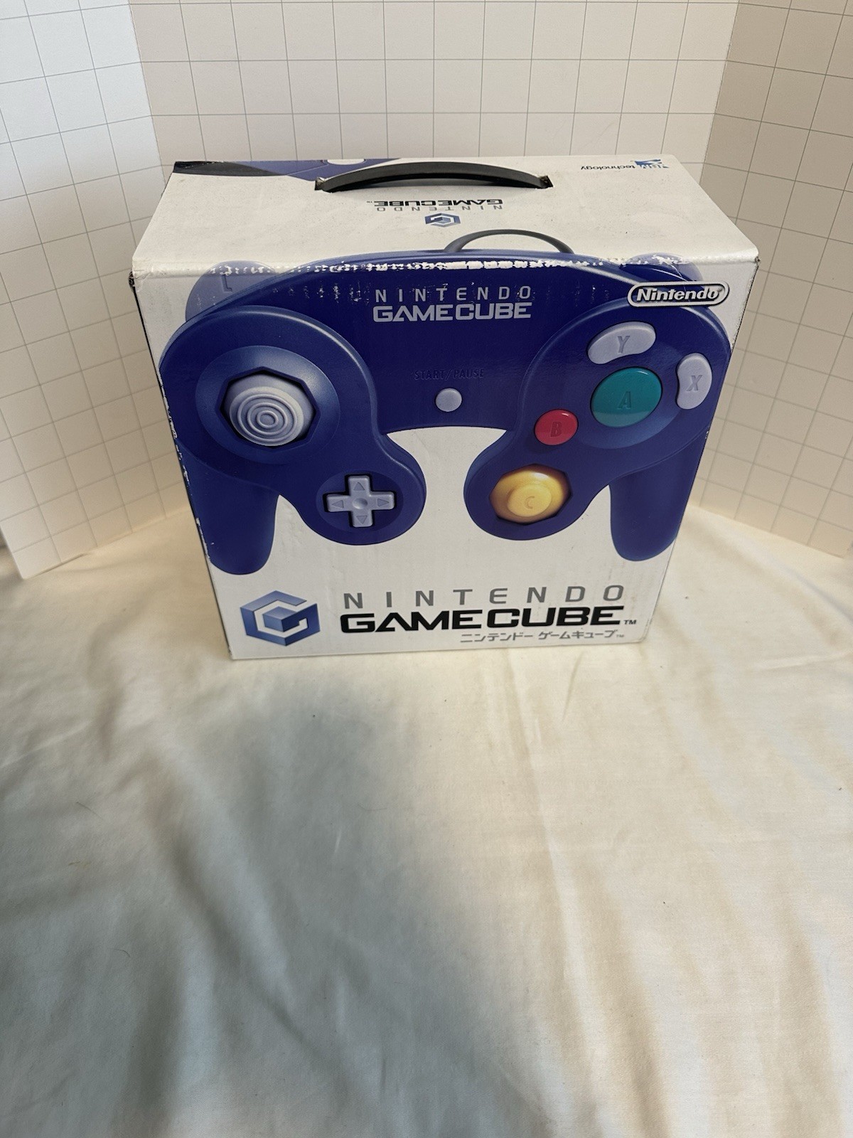 Nintendo GameCube Console CIB Indigo, Works w/ US Region DOL -001 JPN