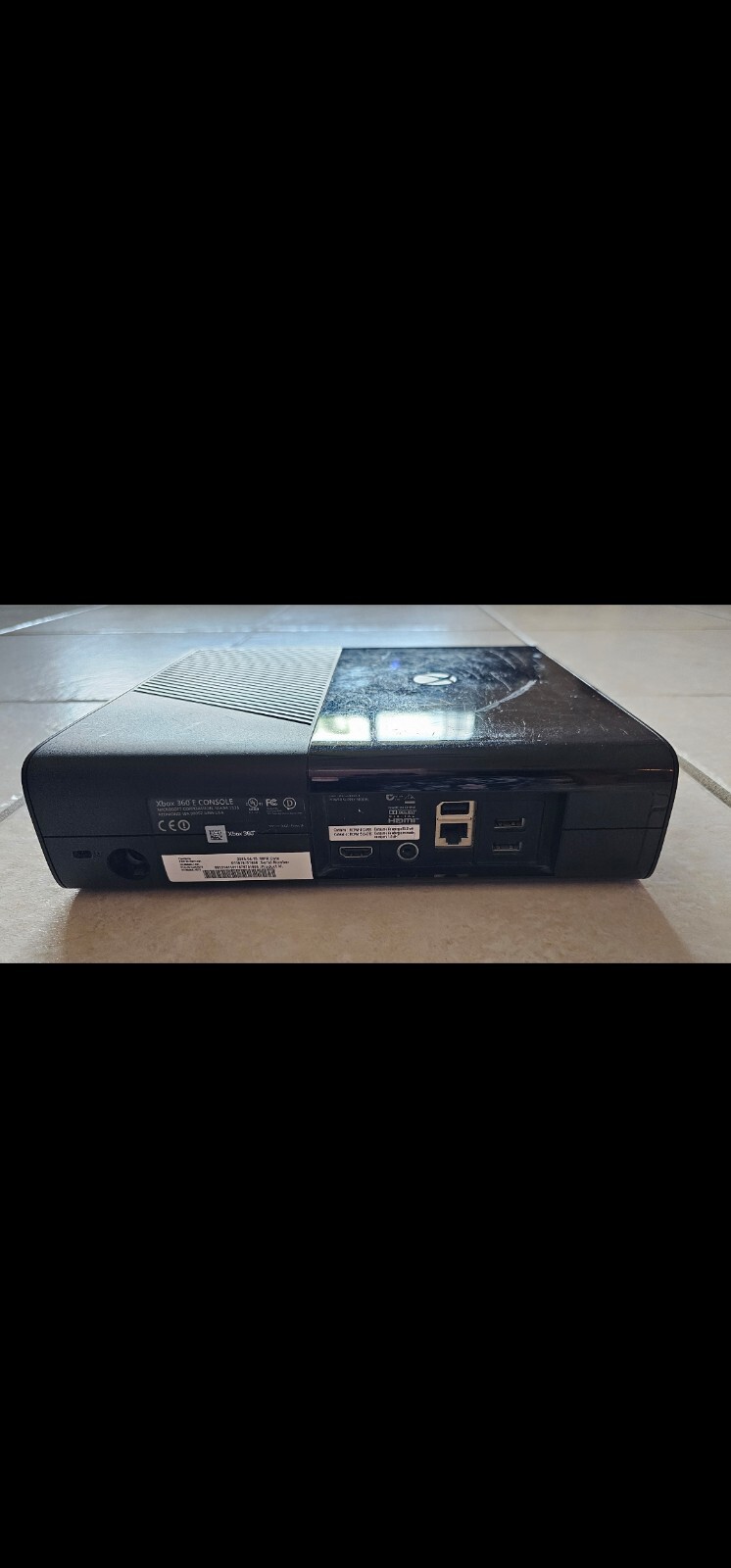 xBox 360E Model 1538 Concole System Bundle w/Cord,Kinect,Controller Tested