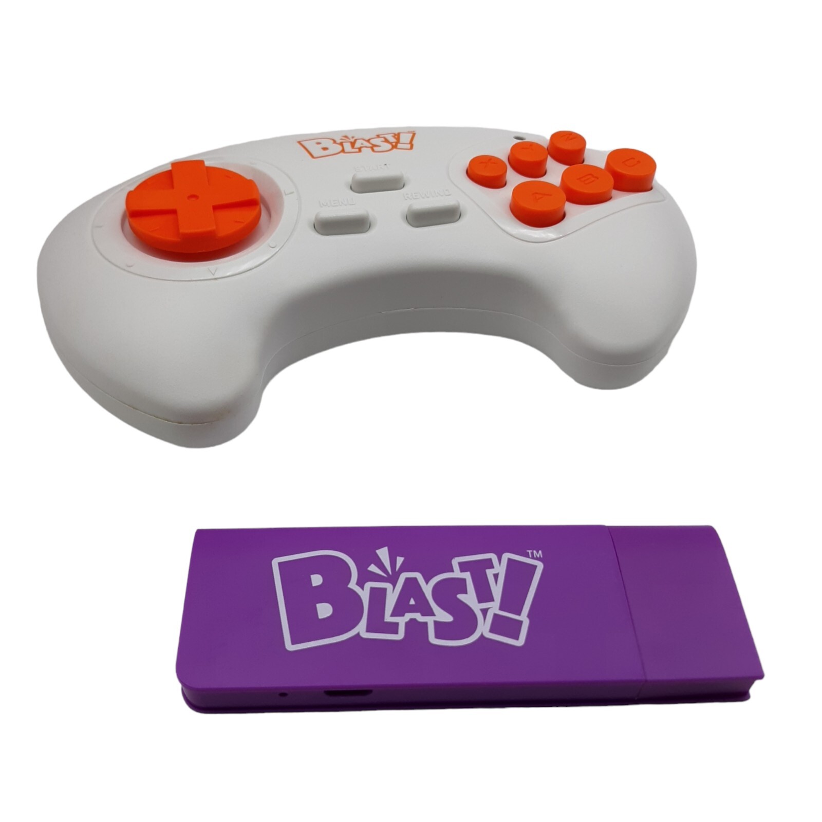 Atari Flashback Vol 2 Blast 20 Built-In Games HDMI Dongle NO Micro-USB Cable