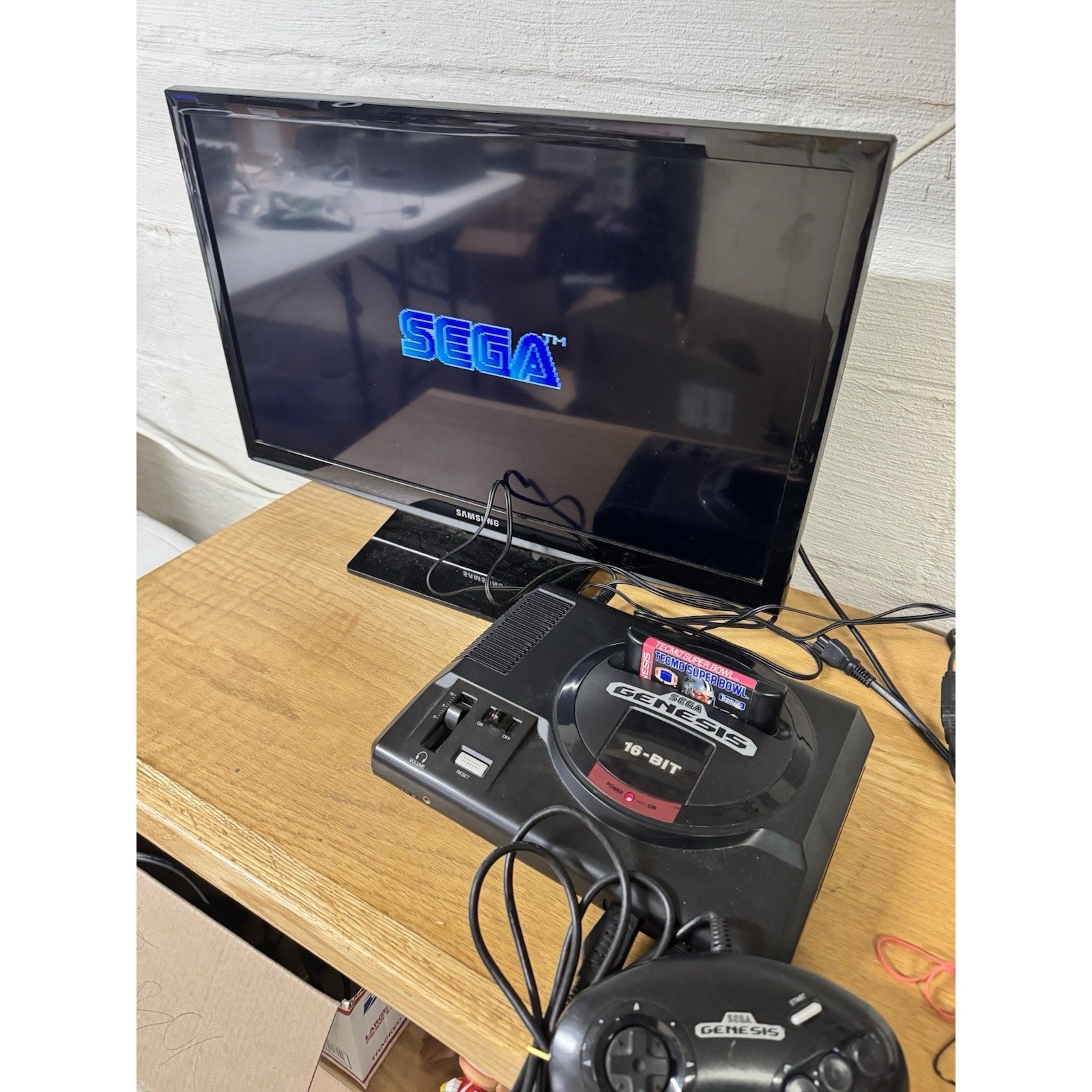 Sega Genesis Model 1601 Gen 1 Console System Tested