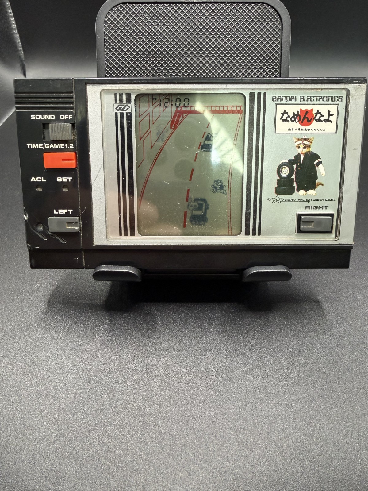 Vintage 1981 Bandai Namennayo LCD Game Handheld Japan Rare Retro Gaming GD