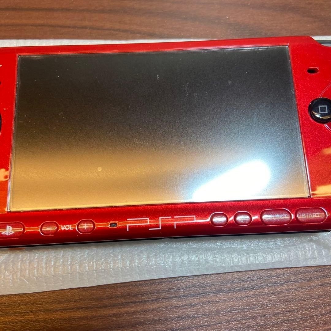 SONY PSP 3000 Value Pack Red Black Console Japan Import PlayStation Portable