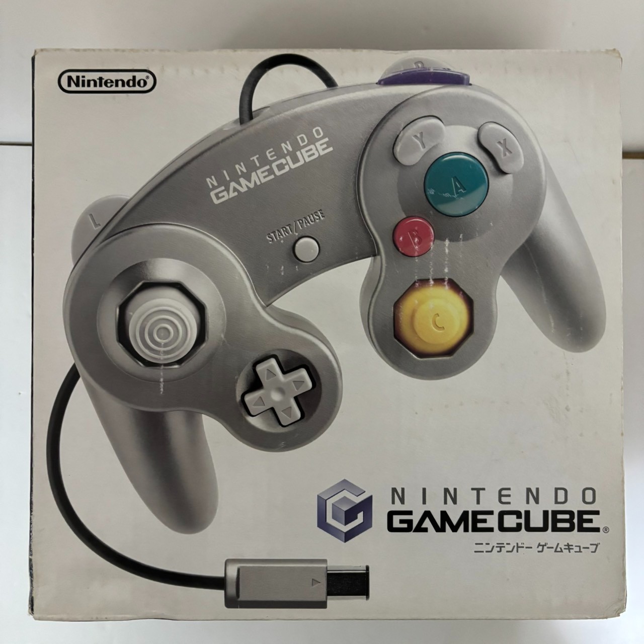 Nintendo Gamecube Console + controller + memory + cable DOL-001 NTSC-J w/Box