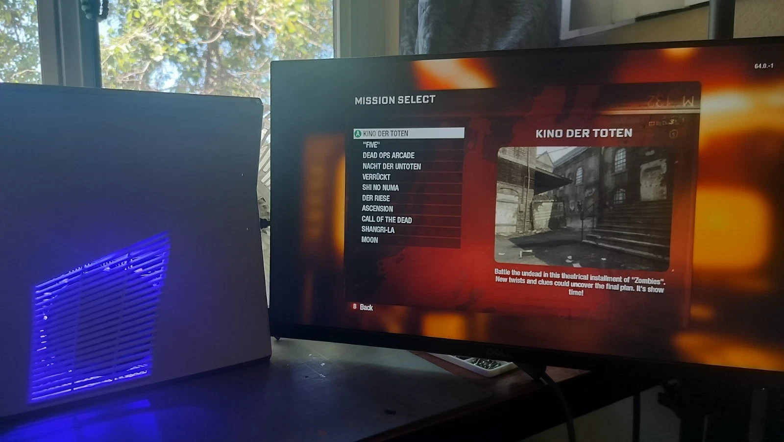 Custom White Xbox 360 Slim Console bundle– Blue LED Lighting – 500GB Hard Drive
