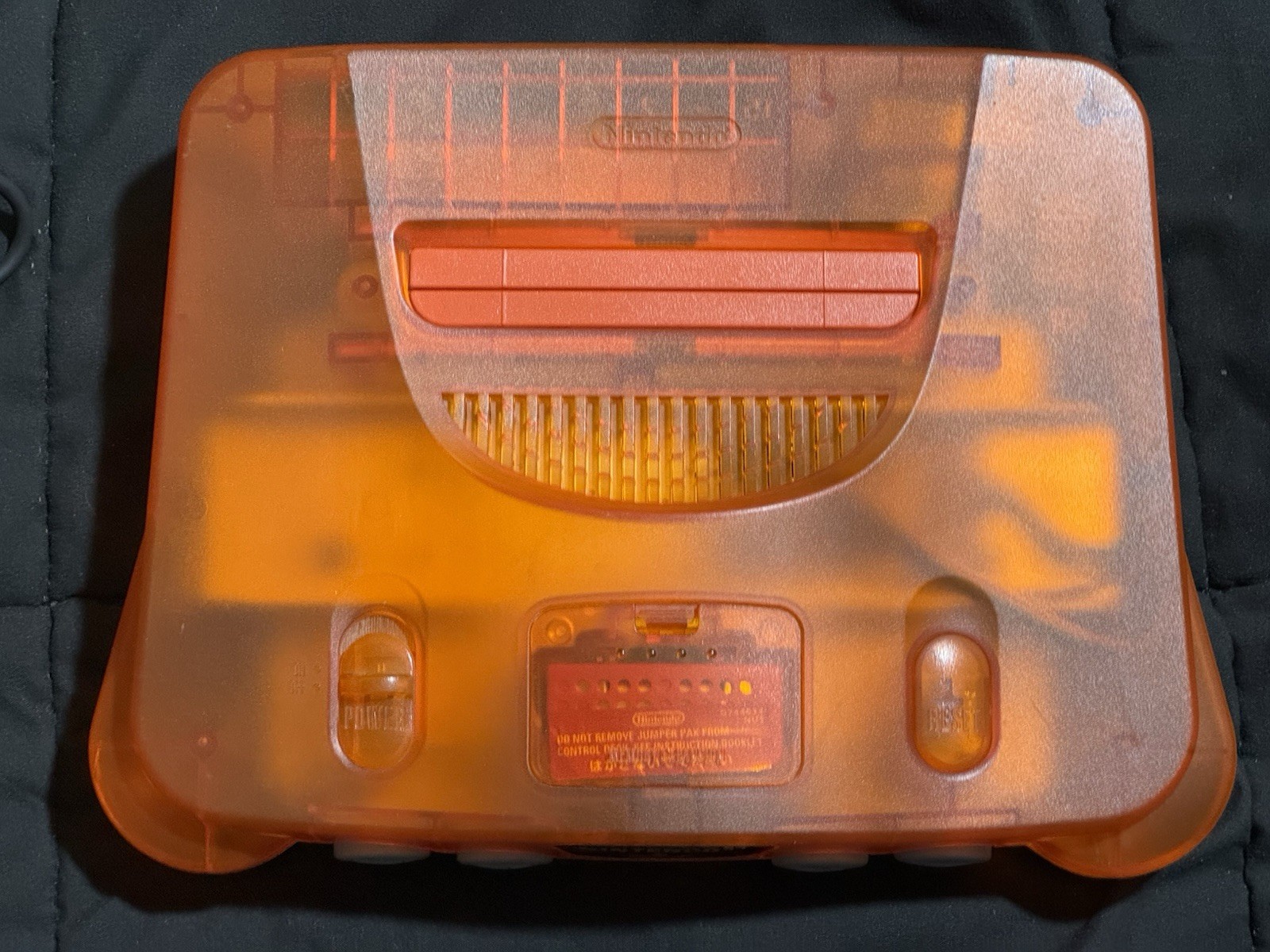 Funtastic Fire Orange N64 Tim Worthington RGB HD Retrovision Premium Bundle