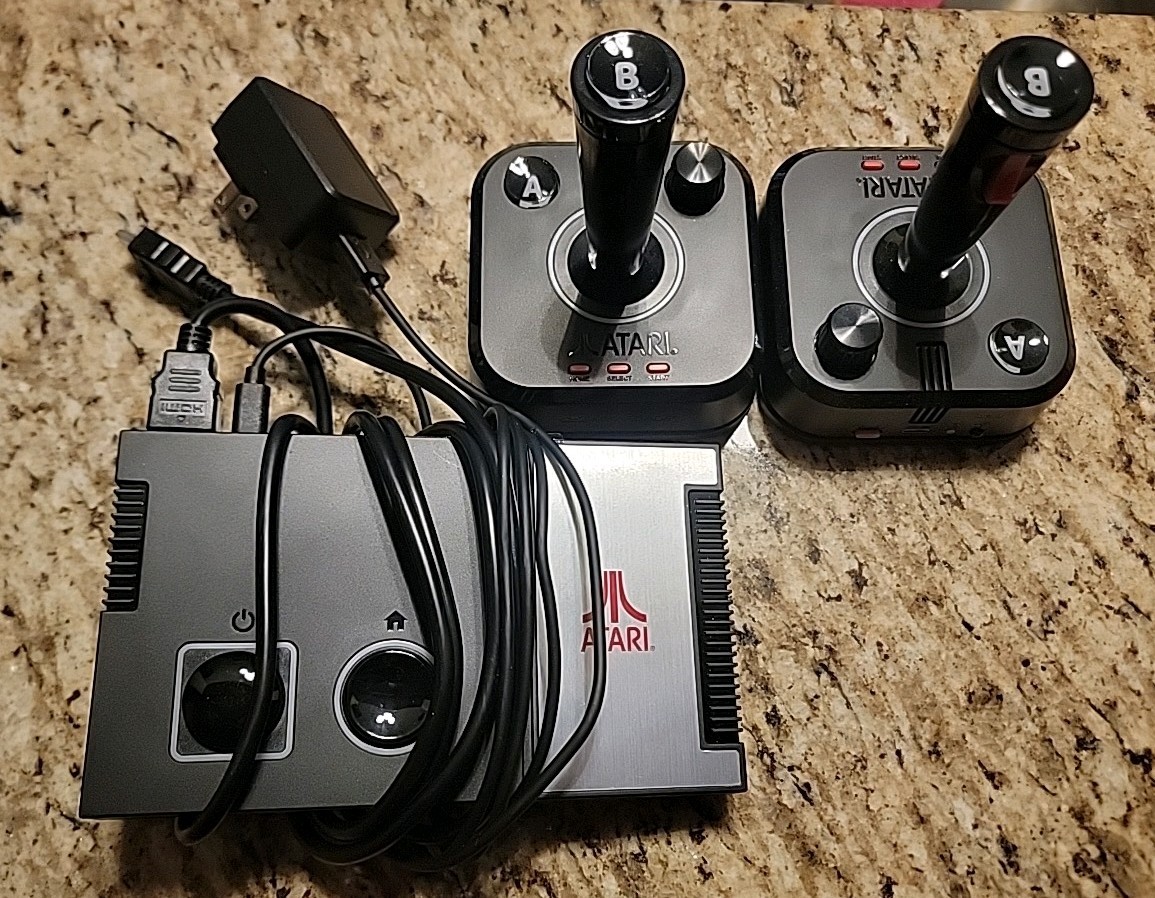 Atari Gamestation Pro My Arcade Retro Console with 2 Joysticks 200+ Games HDMI