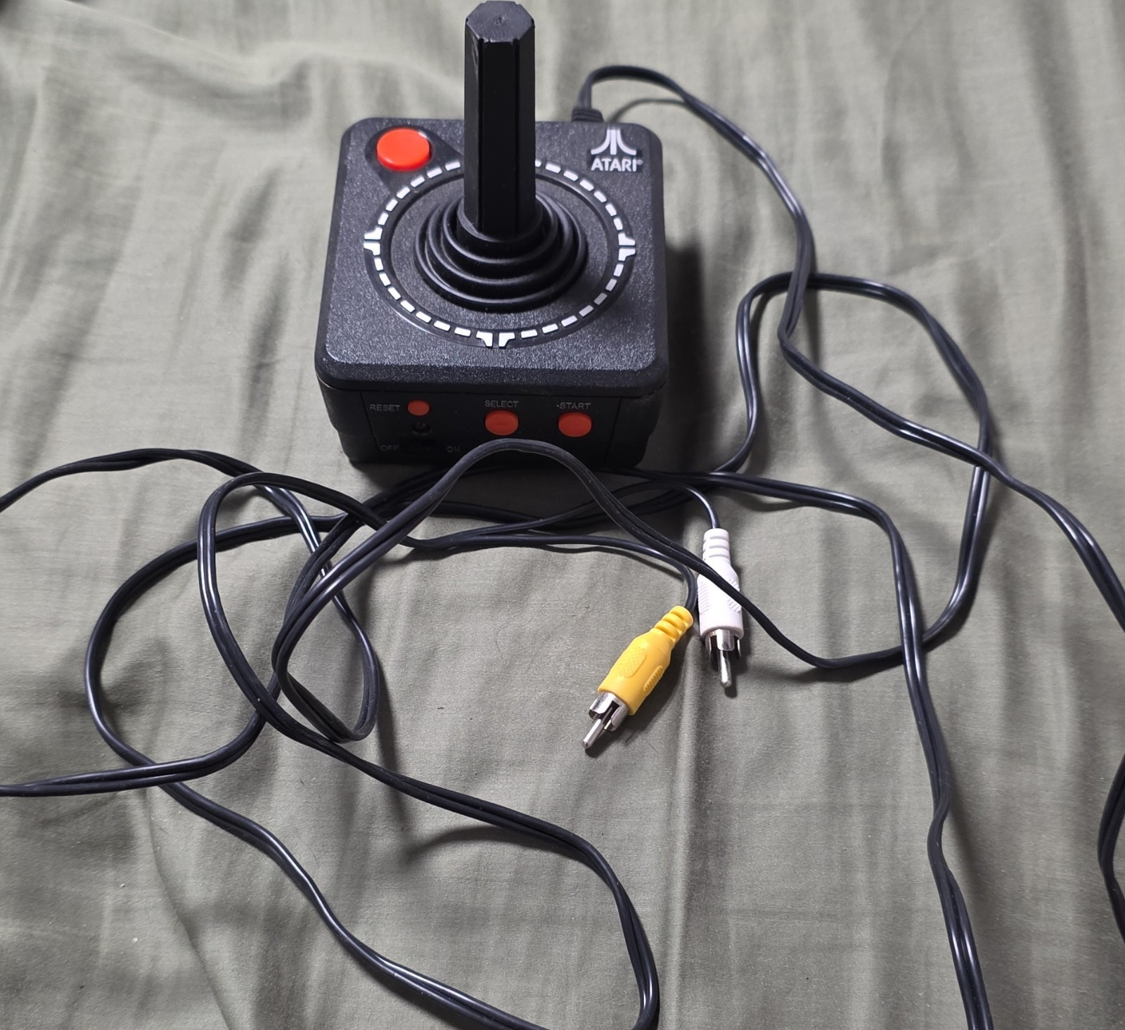 Atari TV Games Home Console Joystick, Composite RCA, Black