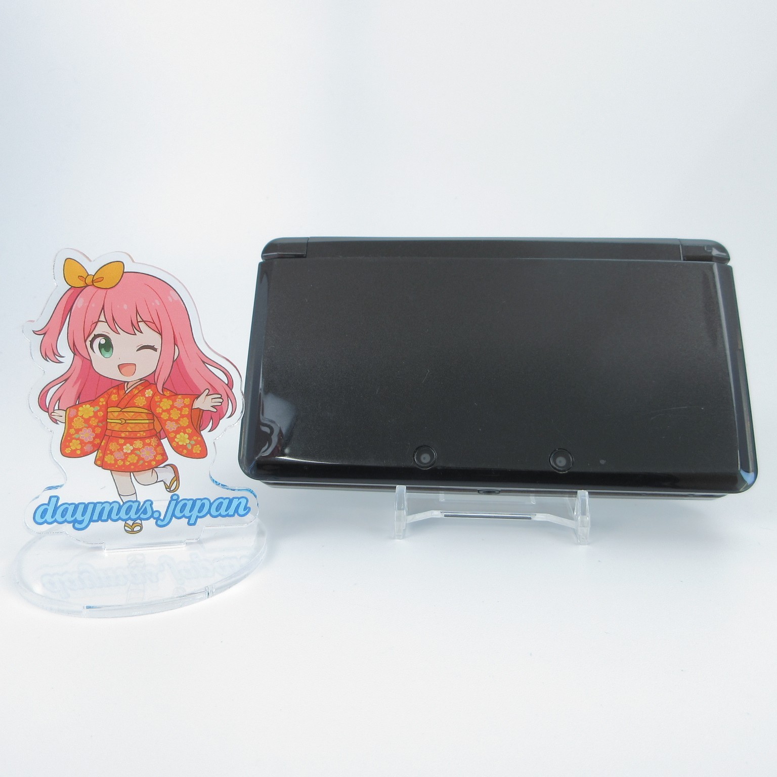 【Good】Nintendo 3DS Cosmo Black Console ONLY Japanese Edition #RET1005/01