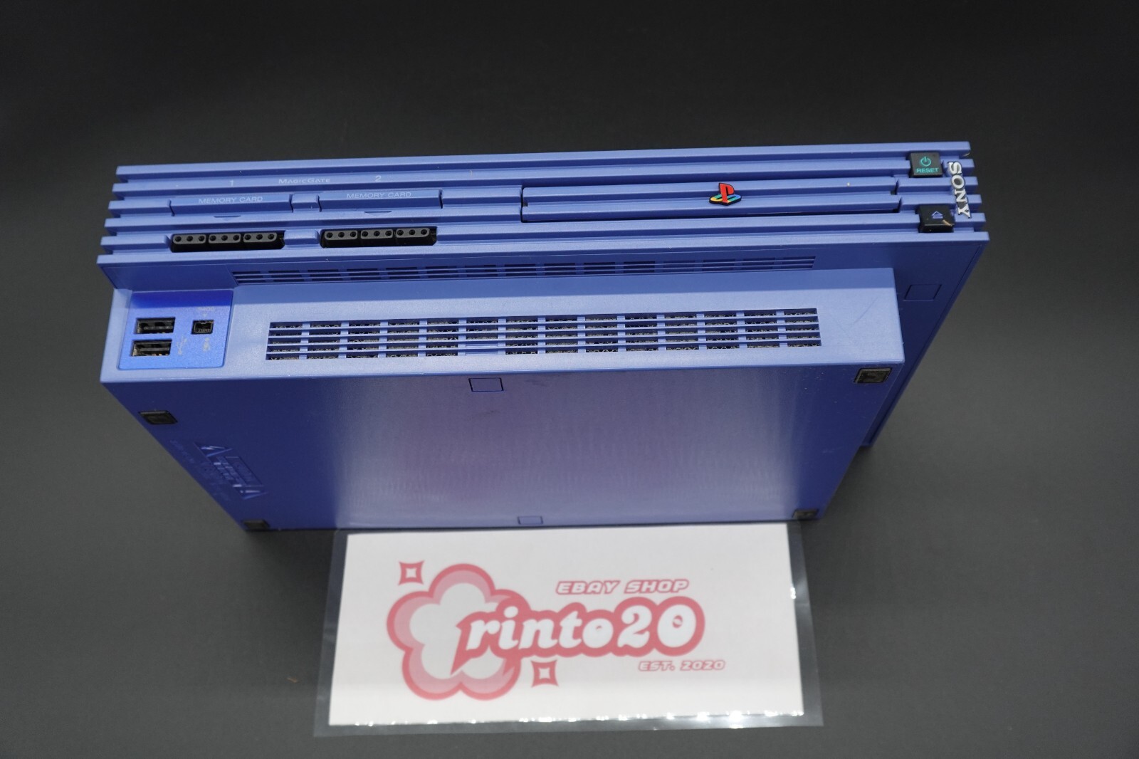 Sony PlayStation 2 PS2 Console only SCPH 39000 TB Toys Blue turquoise japan Used