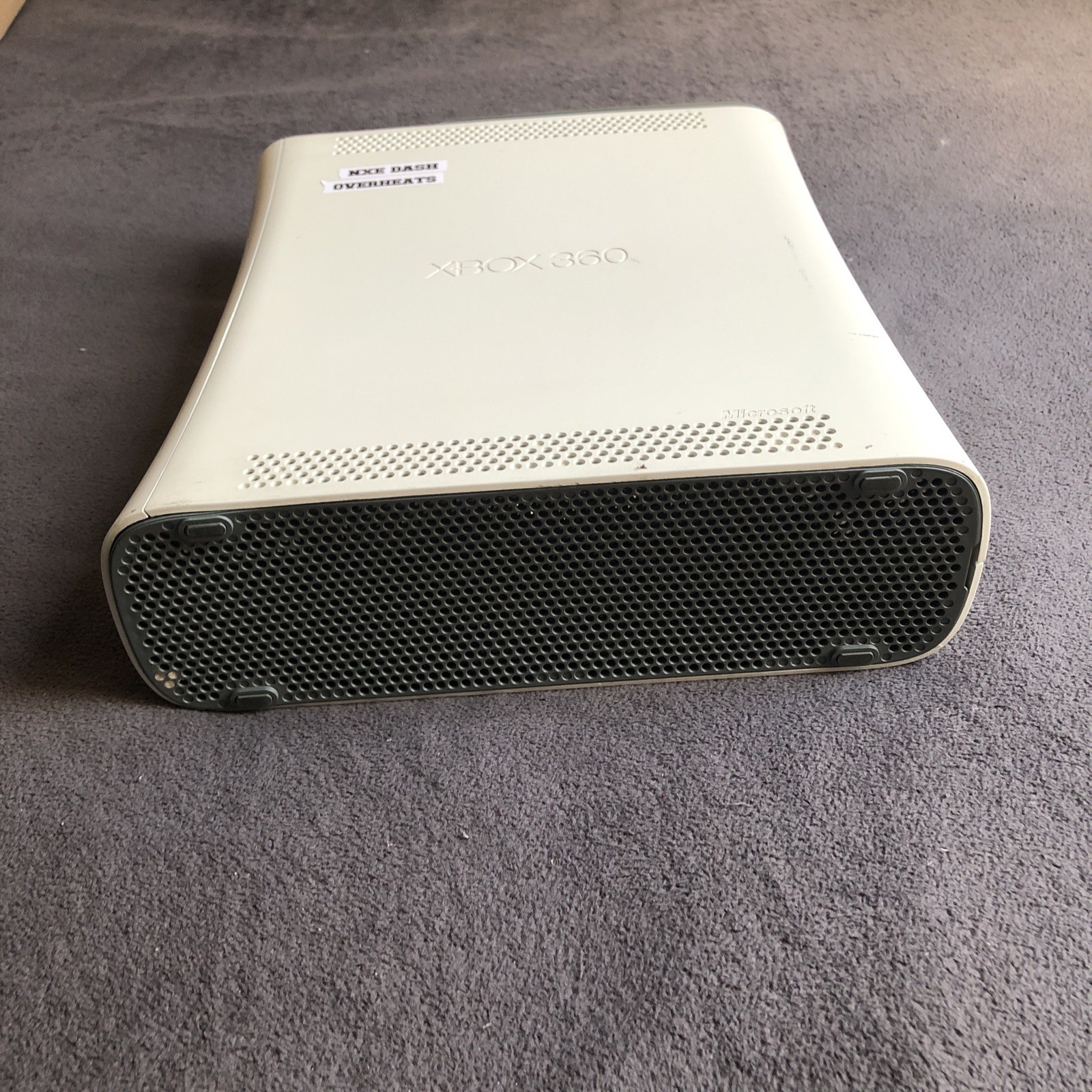 Microsoft Xbox 360 Pro Console 60GB Early Falcon NXE Dash – OVERHEATS