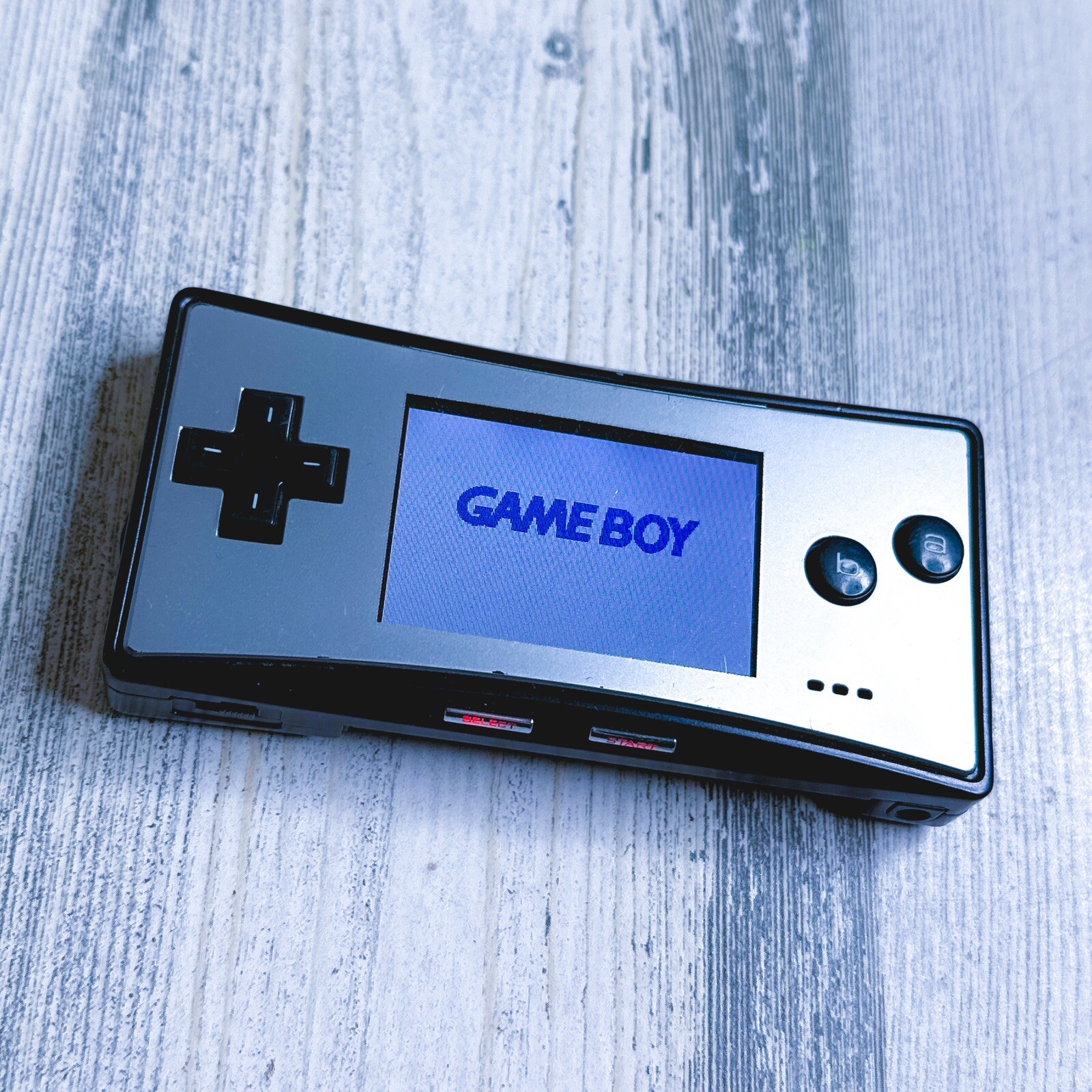 Nintendo Gameboy Micro Black/Silver Super Low Serial Number #436 (Nintendo 2005)