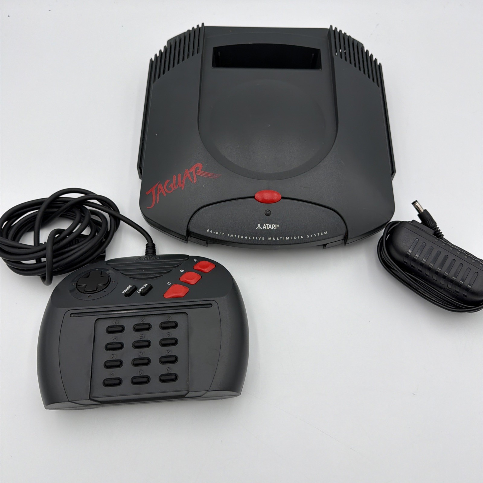 Atari Jaguar Console System Tested Working w/ OEM Controller & PSU