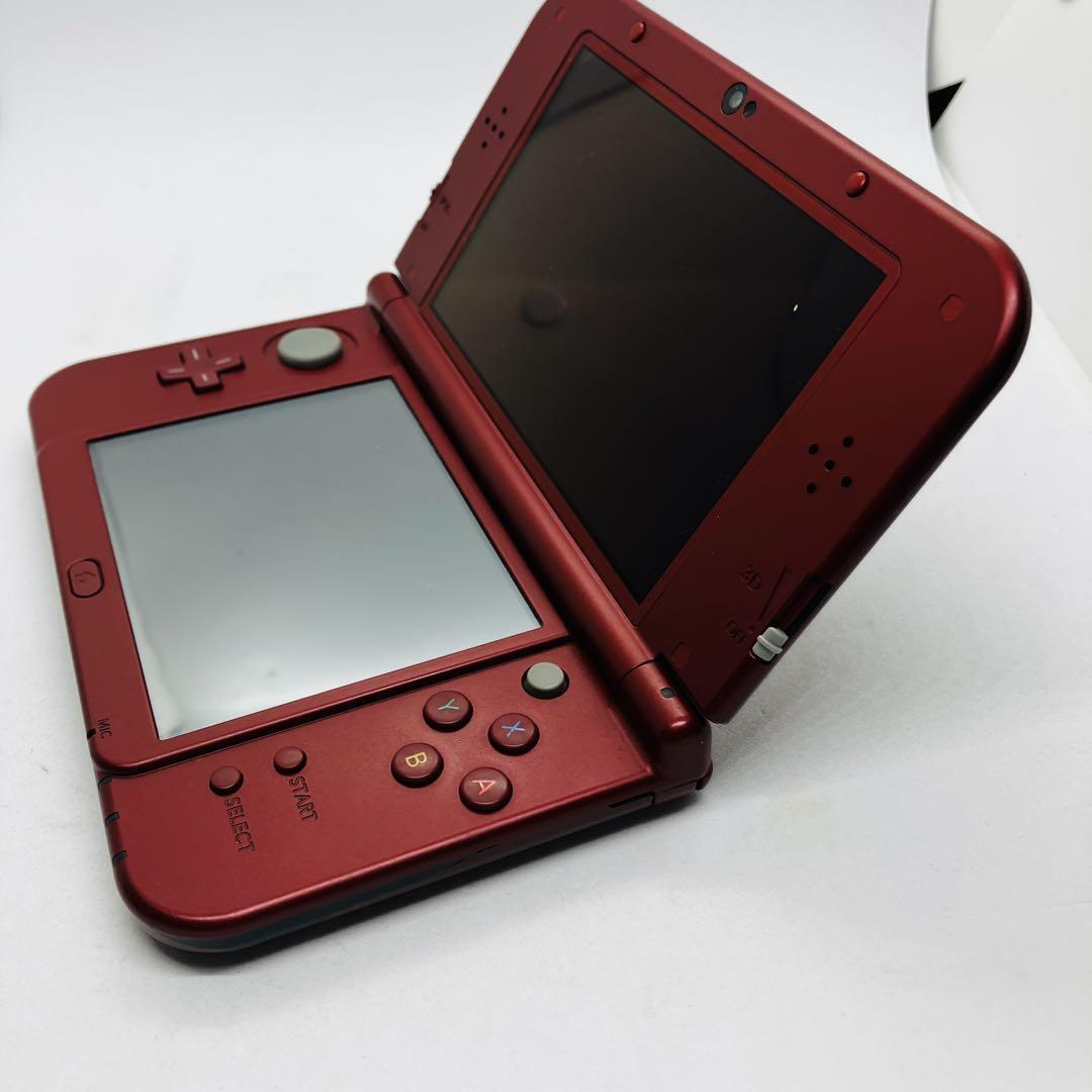 Nintendo New3DS LL Console (RED-001/Metallic Red) Used Region Japan
