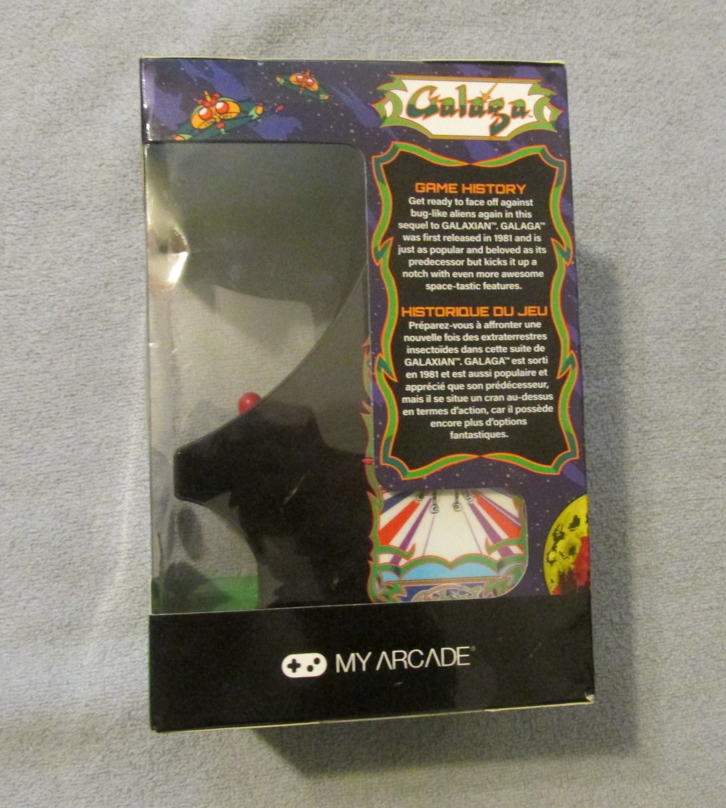 GALAGA MY ARCADE MICRO PLAYER MINI ARCADE – NIB
