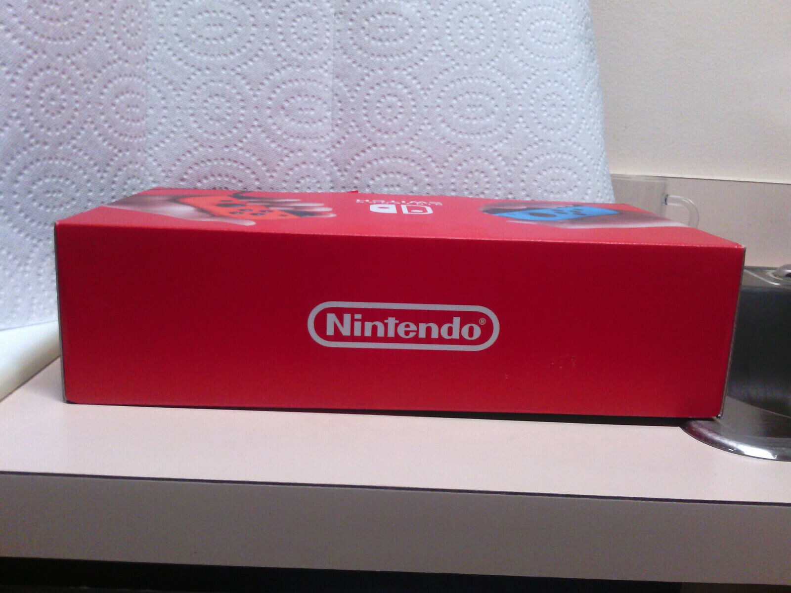 Nintendo Switch Console Neon Blue and Red Joy Cons HAC-001(-01) US Plug New