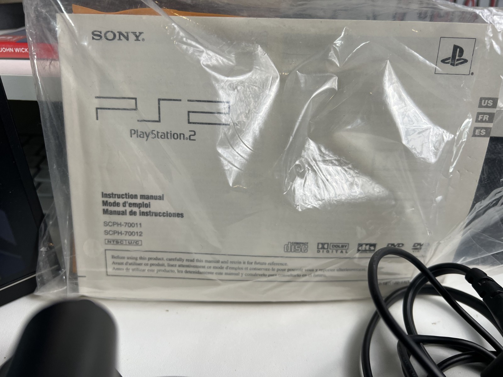 PS2 Slim Black Bundle 2 Controllers Memory Card Tested