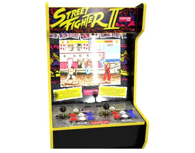 Arcade1Up Capcom Legacy Edition Arcade Cabinet 12-in-1 with Riser