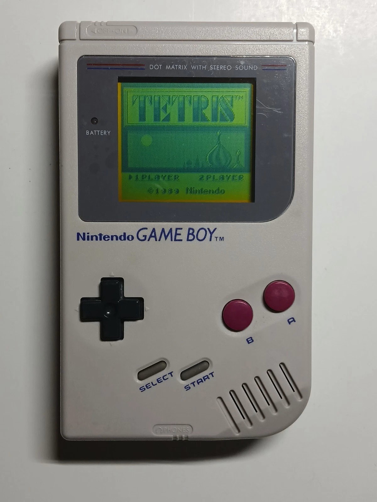 Nintendo Game Boy DMG-01 Gray original Cleaned Brand new lens almost flawless
