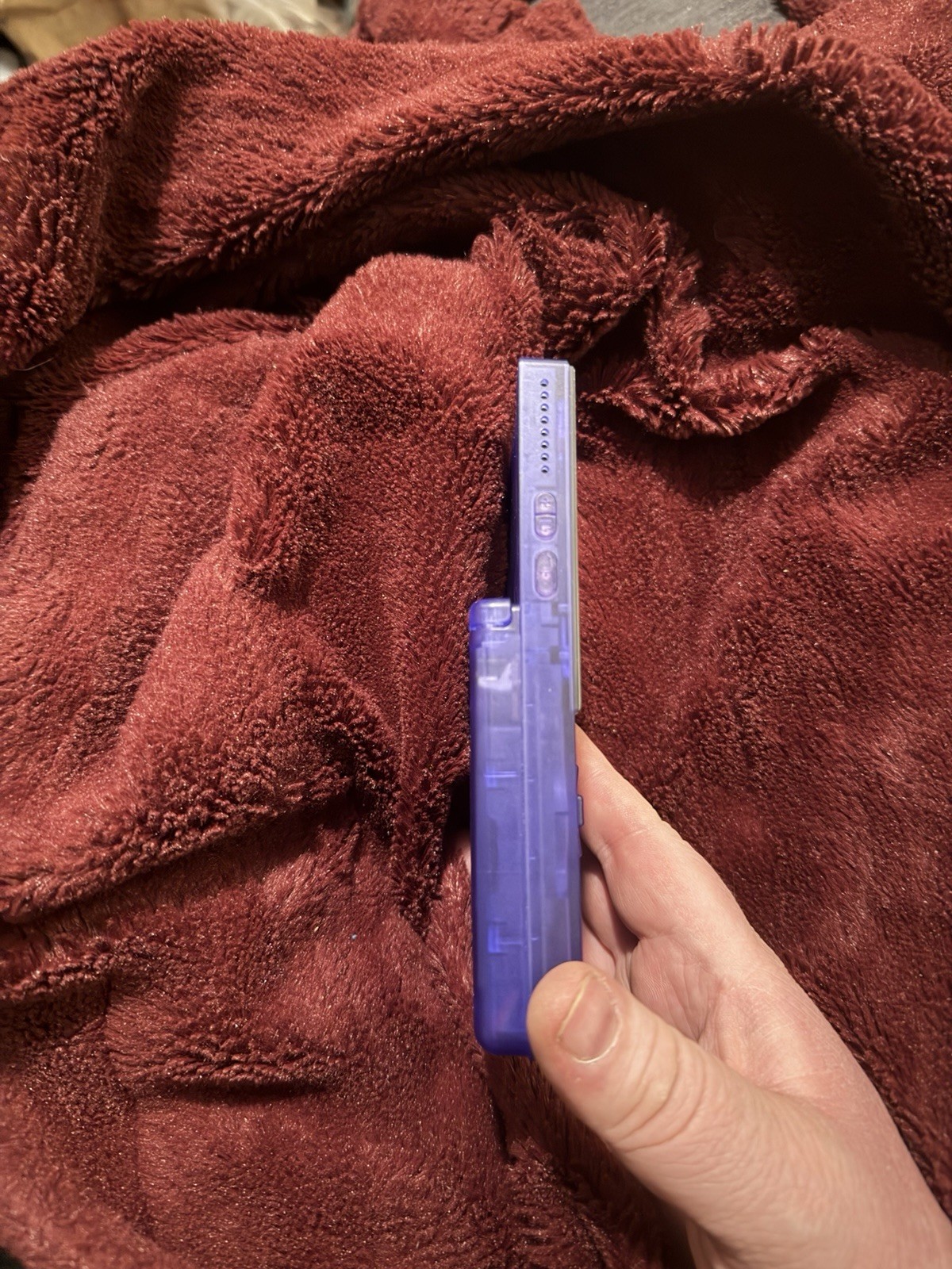 Analogue Pocket Transparent blue
