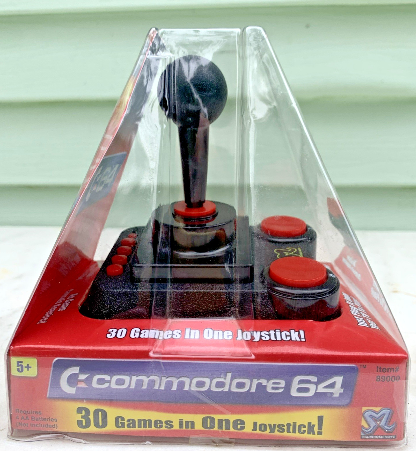 Commodore 64 30 Games In One Joystick 2004 New In Box Vintage