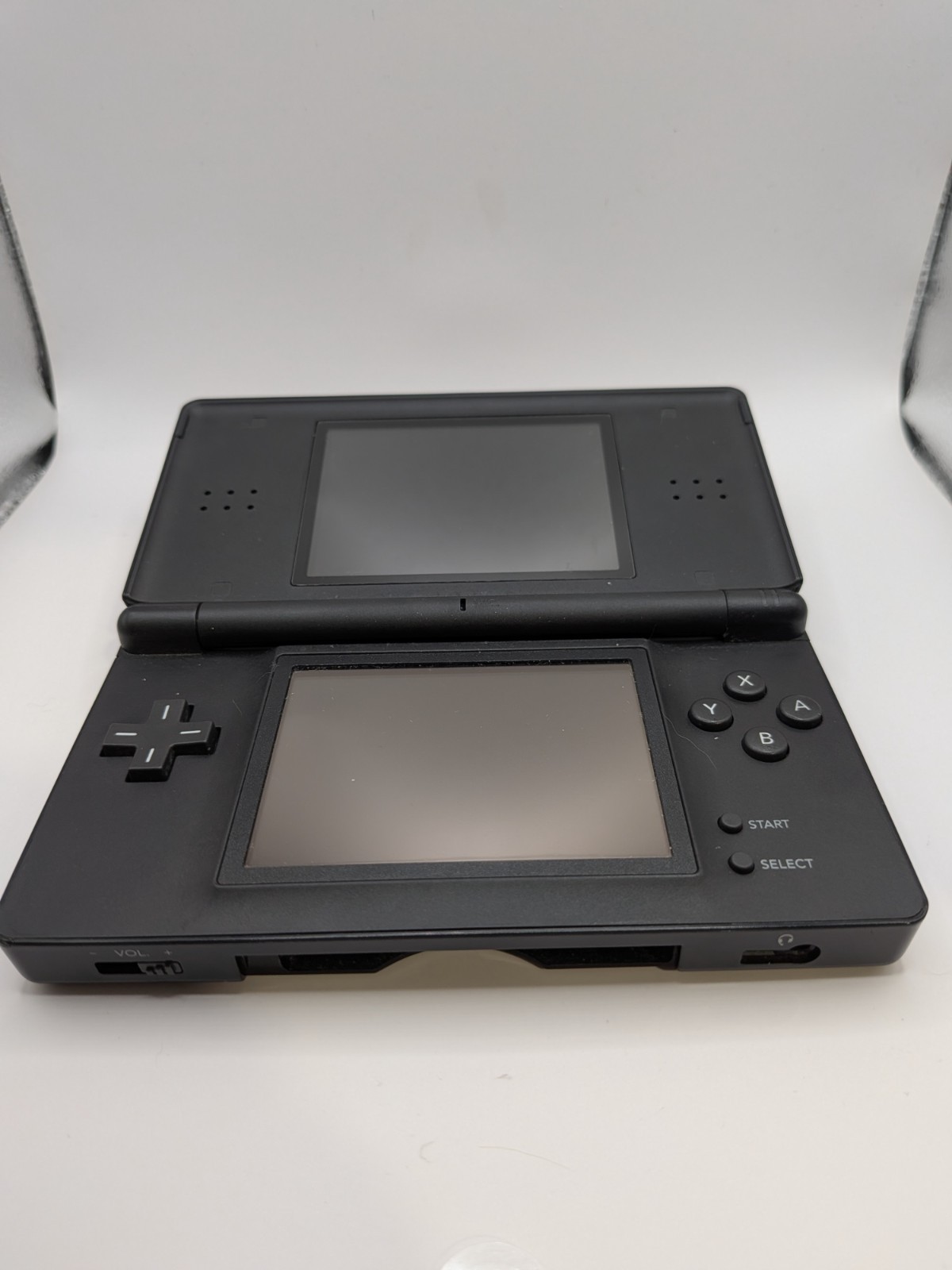 Nintendo DS Lite – Onyx Black – Tested & Works – Yellow Screens