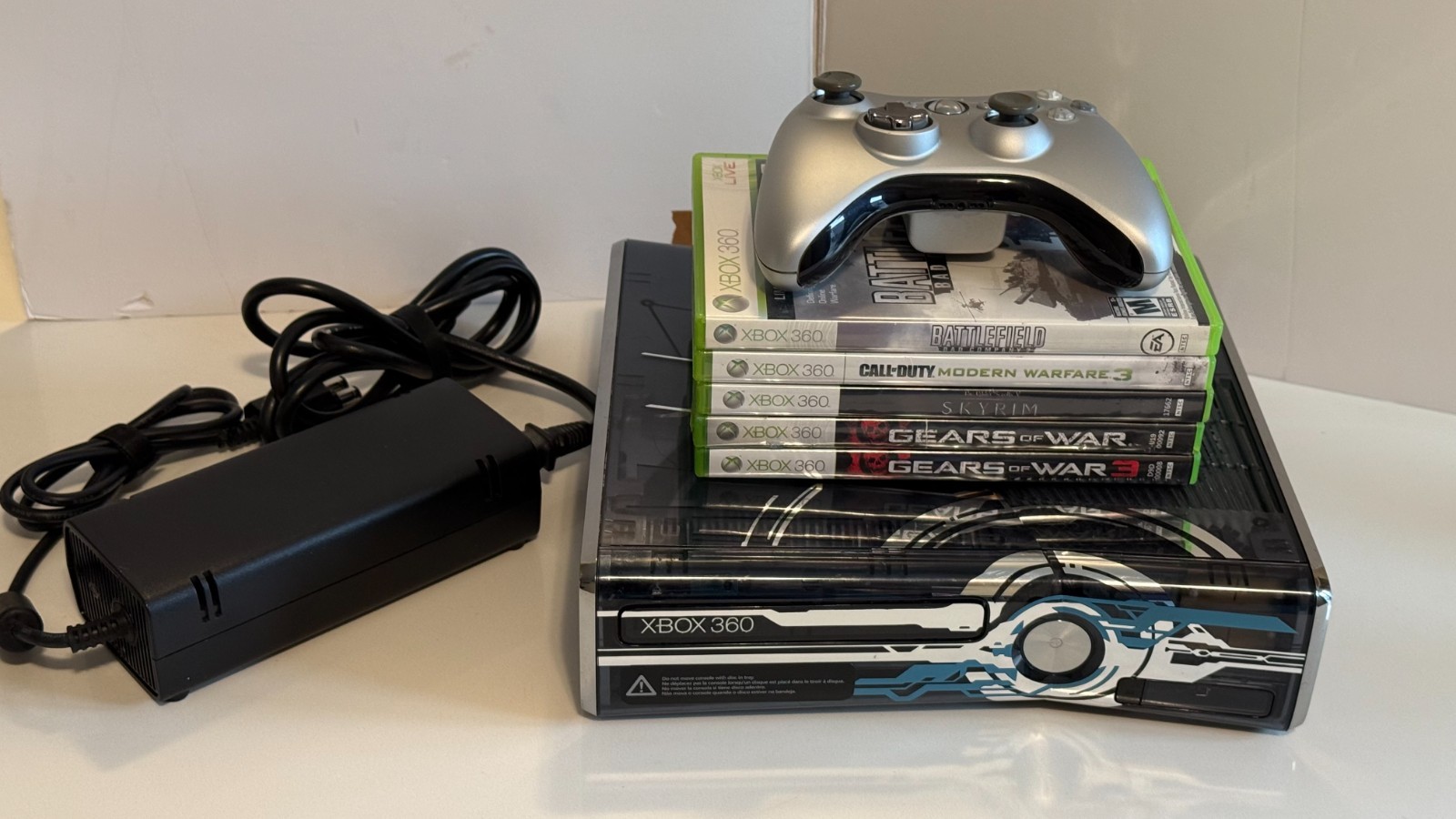 Microsoft Xbox 360 Console Halo 4 Limited Edition Console 320GB – Tested Working