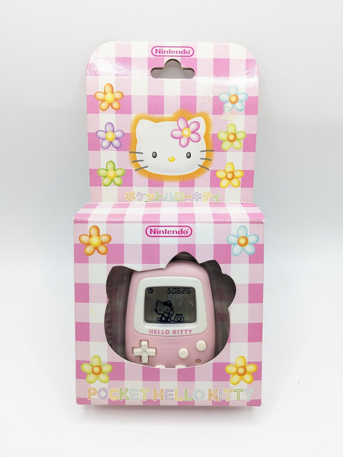 Hello Kitty Pocket With Box & Manual Pedometer Nintendo Heisei Retro Vintage JPN