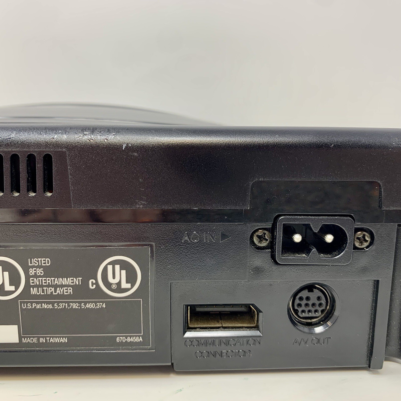 SEGA Saturn Home Console System Package RF Switch 1 Controller US Version RARE