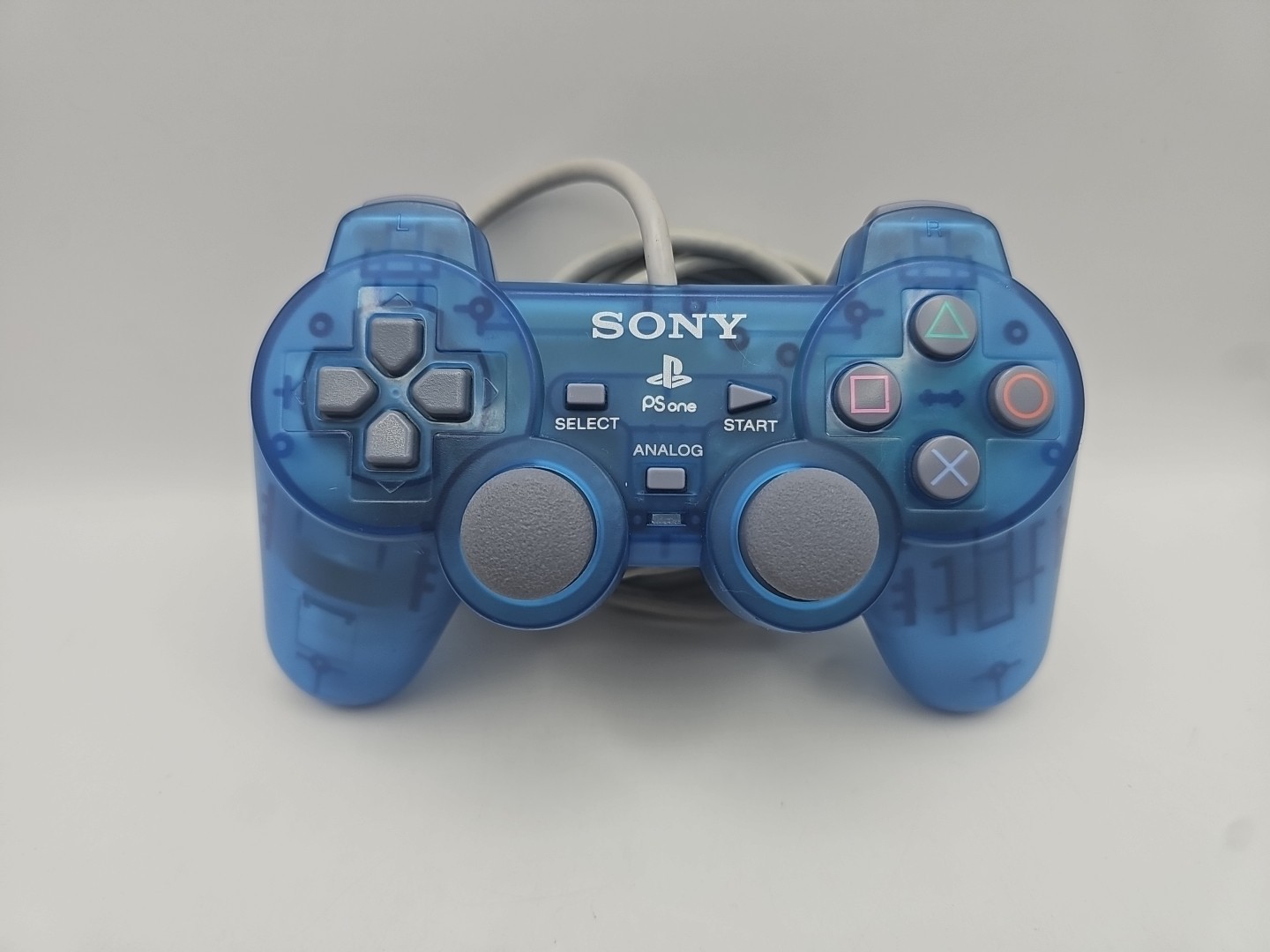 Sony PlayStation Launch Edition Gray Console – W/ 2 Blue Oem Analog Controllers!