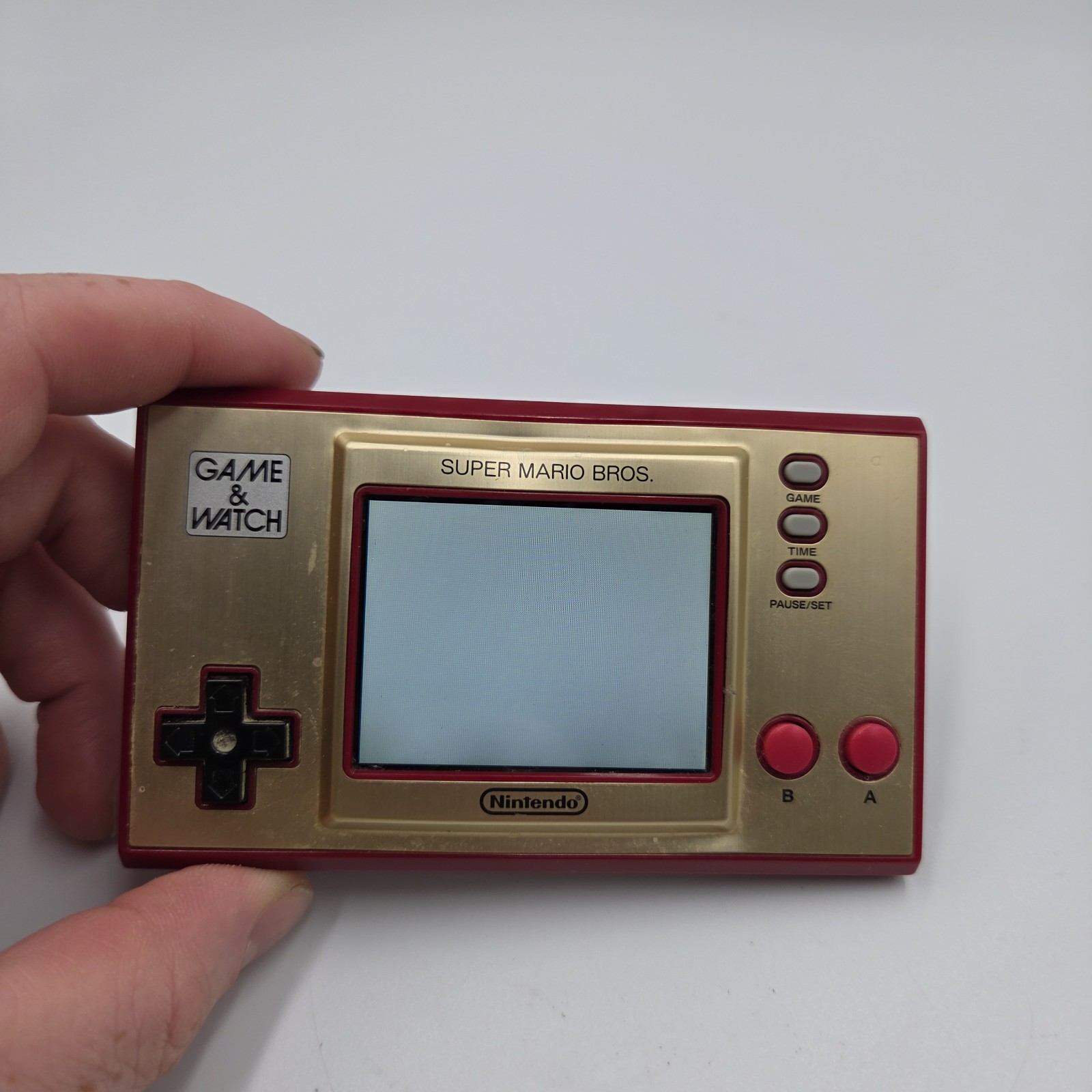 Nintendo Game & Watch: Super Mario Bros. HXA-001 Console Japan Import Parts