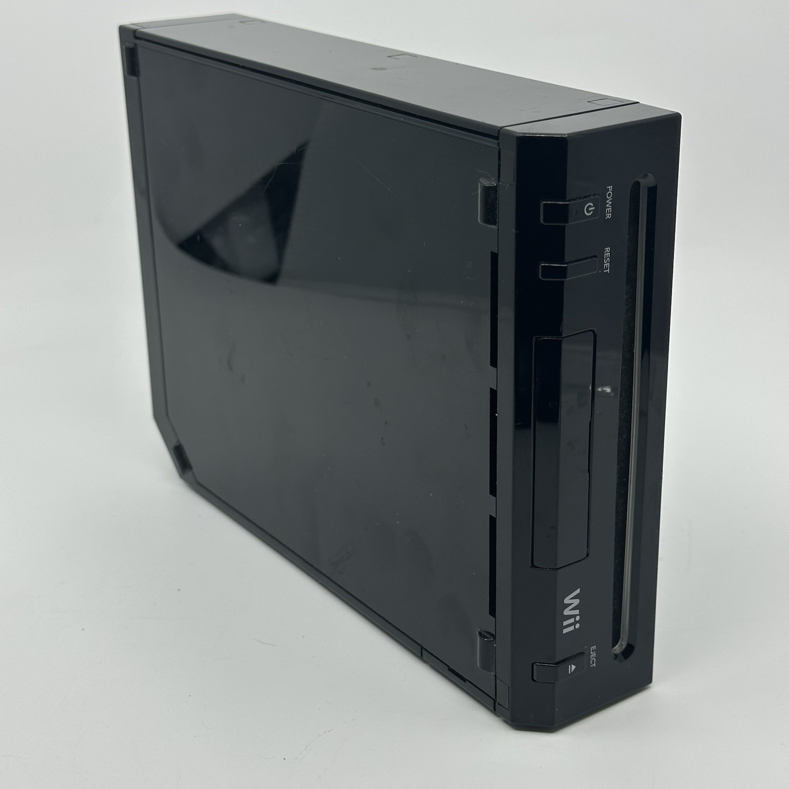 Nintendo Wii Replacement Console Only Black RVL-101 (USA) Tested Working