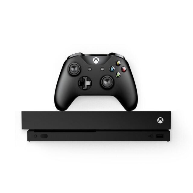 Microsoft Xbox One X Console – 1TB, Black