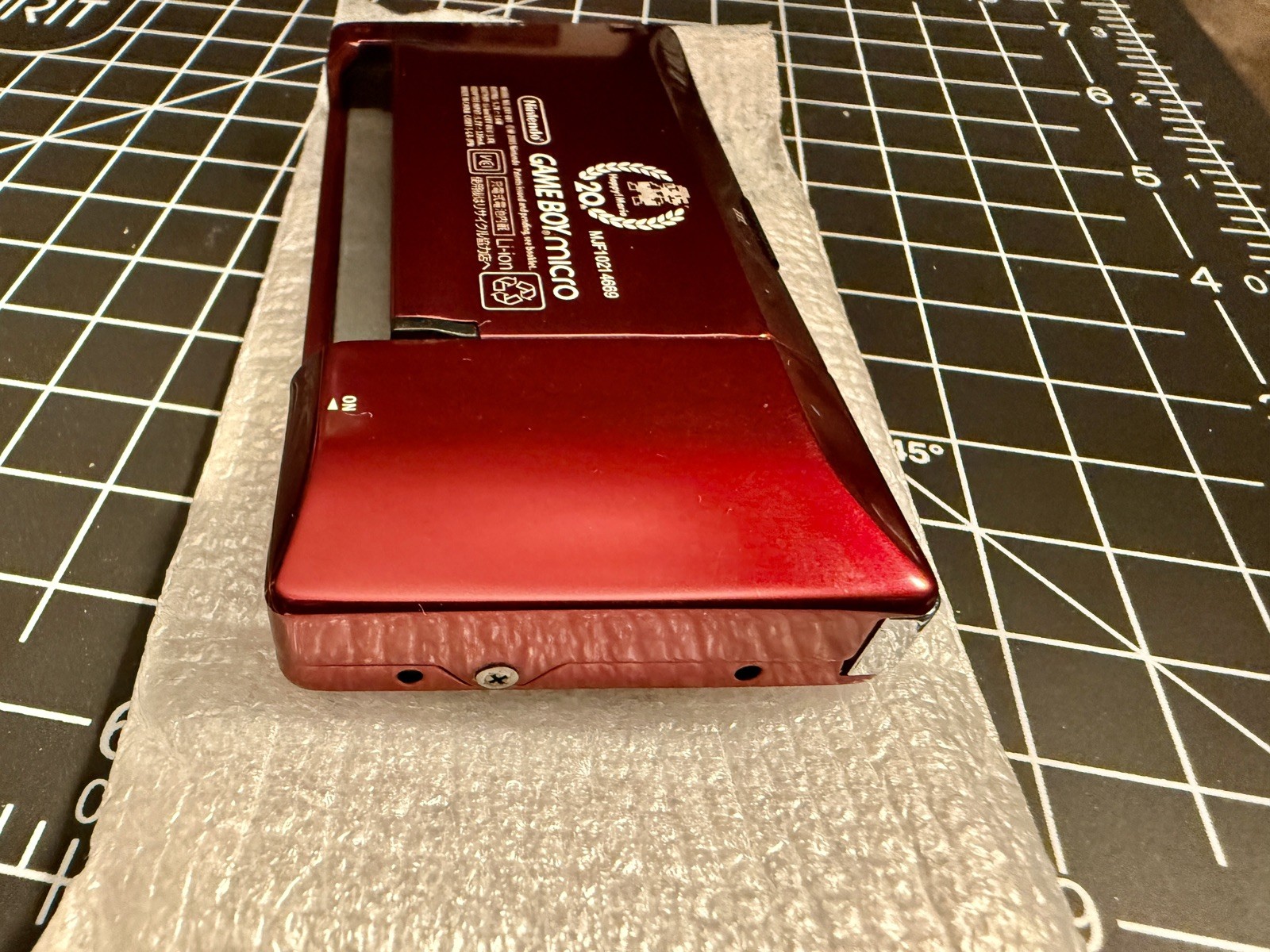 Nintendo GAME BOY Micro Console Famicom Happy Mario Design Limited [Japan model]