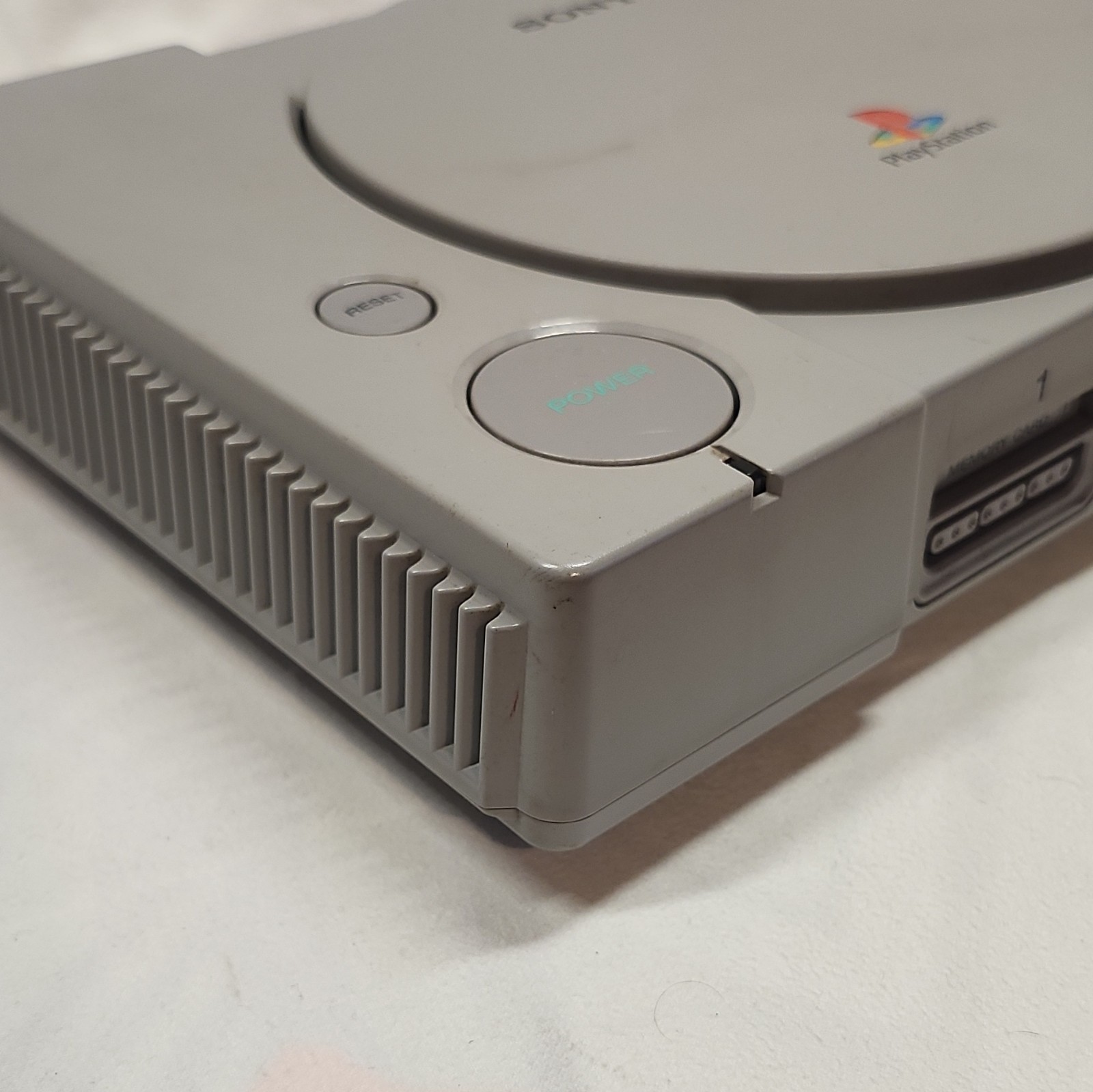 Sony PlayStation PS1 Console BUNDLE – Controllers Memory Card W/ 1x Game Croc