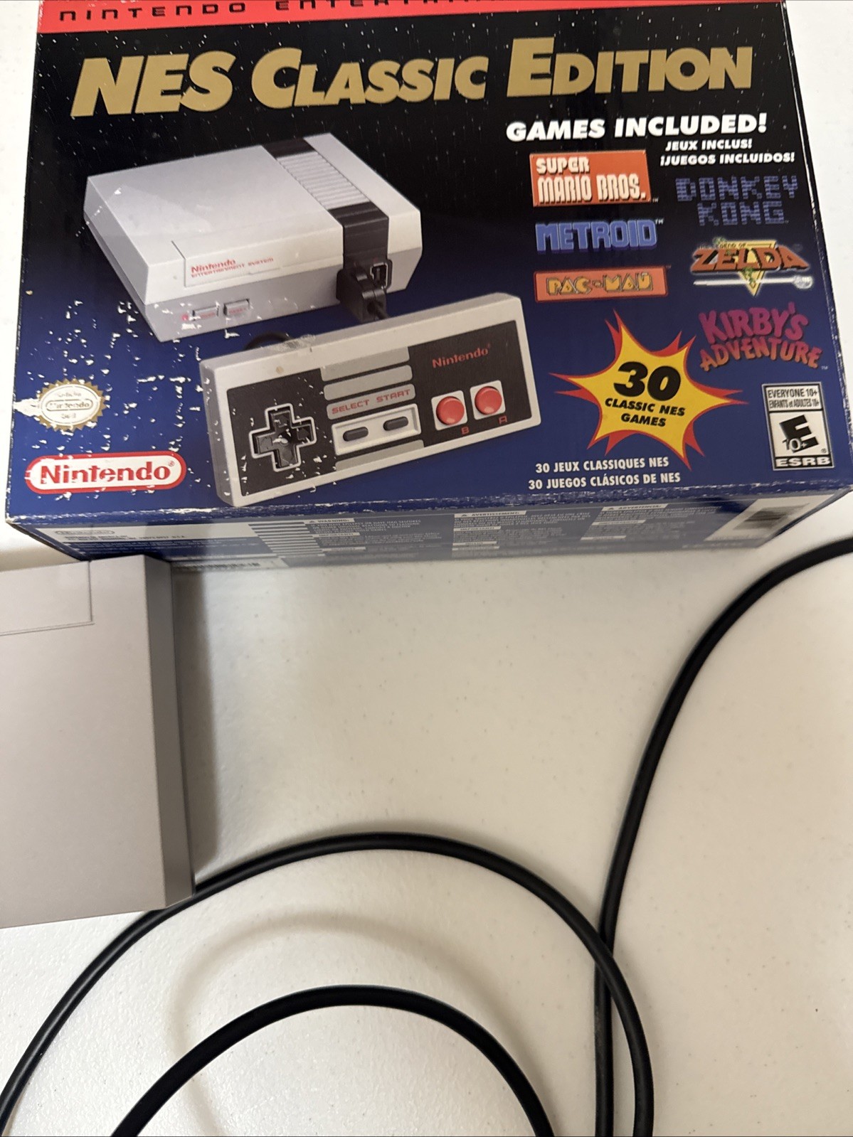 Nintendo NES Classic Edition Mini Model CLV-001 With 1 Controller Complete Works