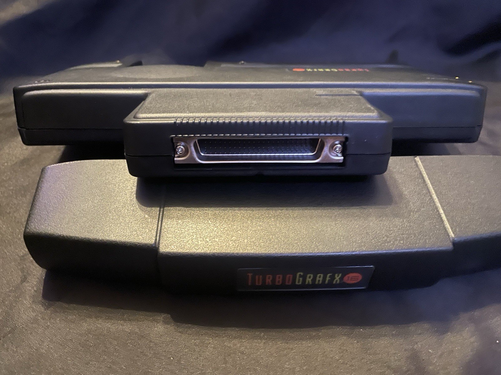 NEC TurboGrafx-16 System Black Console w/ Box, Paperwork And Keith Courage Game!