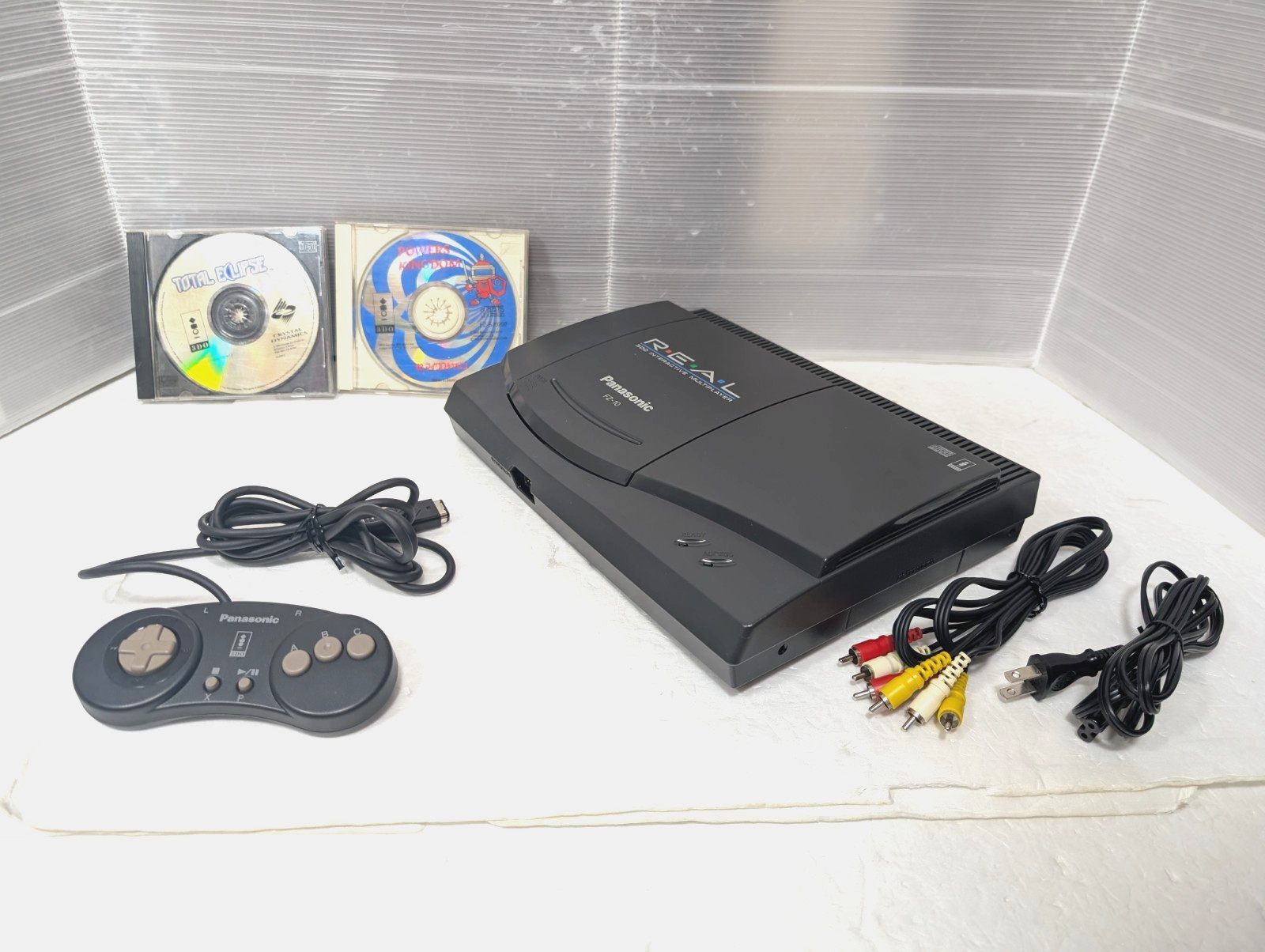 Panasonic 3DO Real FZ-10 Console Total Eclipse Japan Box