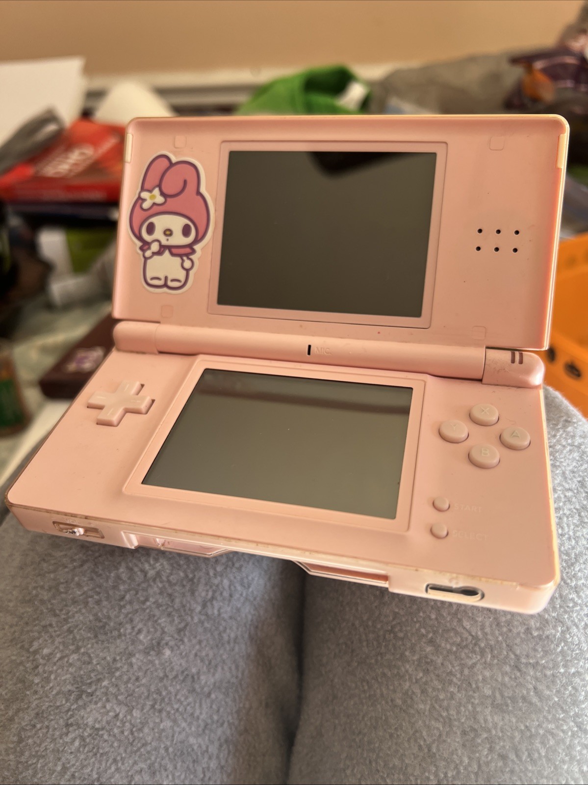 Nintendo DS Lite Handheld Gaming Portable Console Only – Coral Pink Tested Works