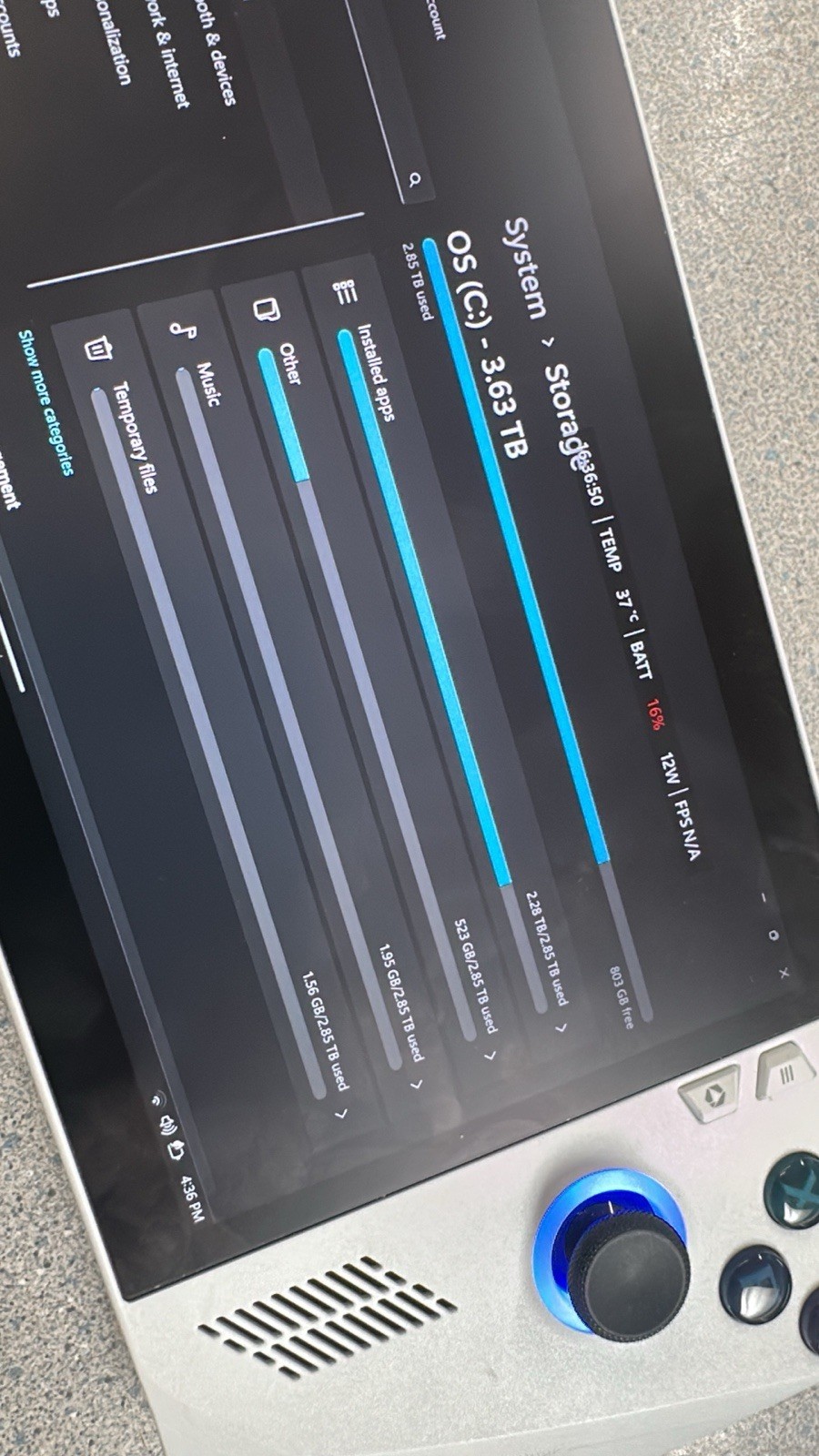 Rog Ally 4tb SSD
