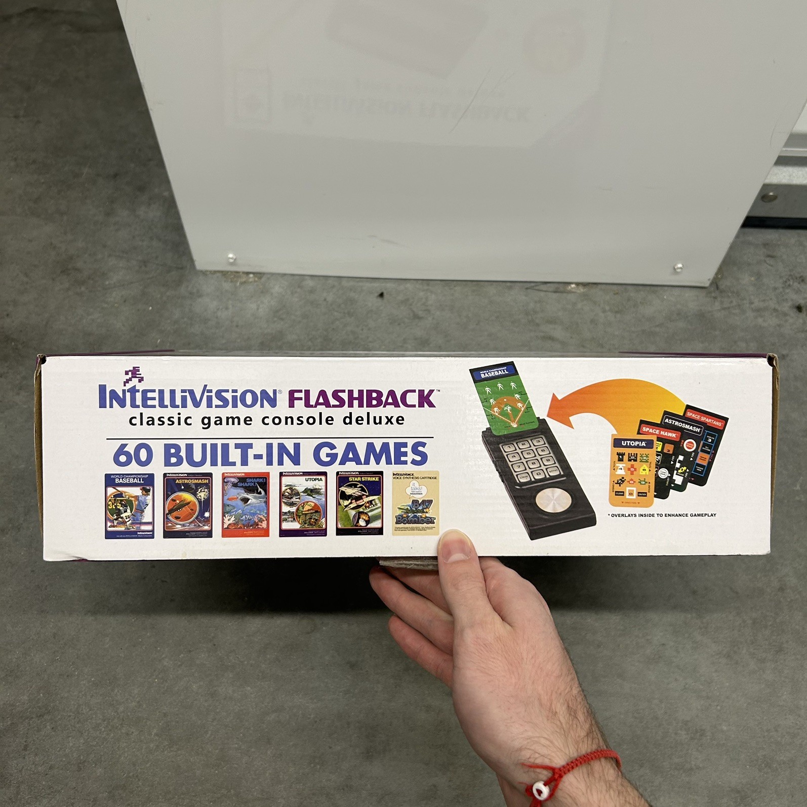 Intellivision Flashback Classic Game Console Deluxe Sams Club Exclusive 60 Games