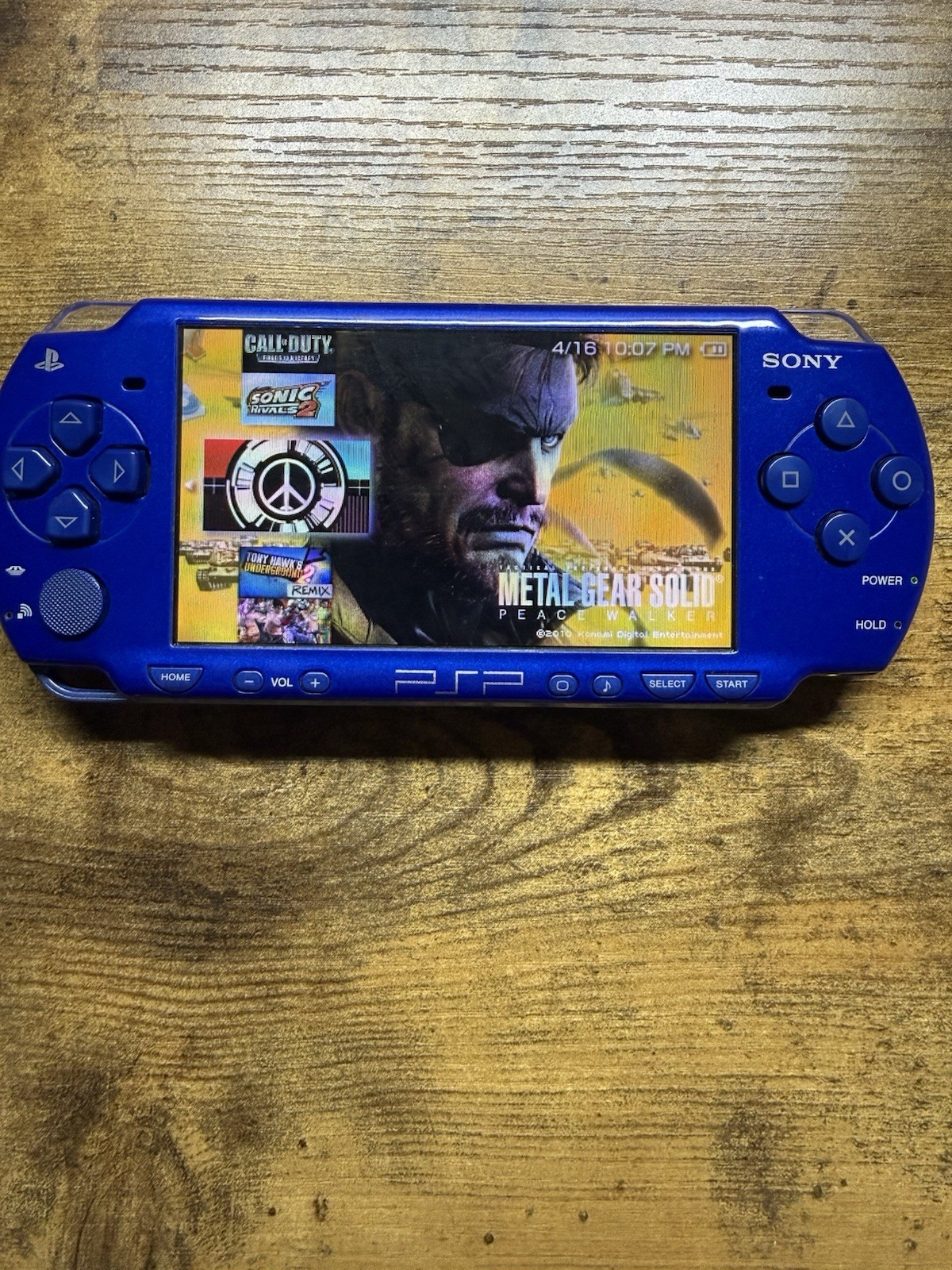 Sony PSP 2001 Handheld System Metallic Blue