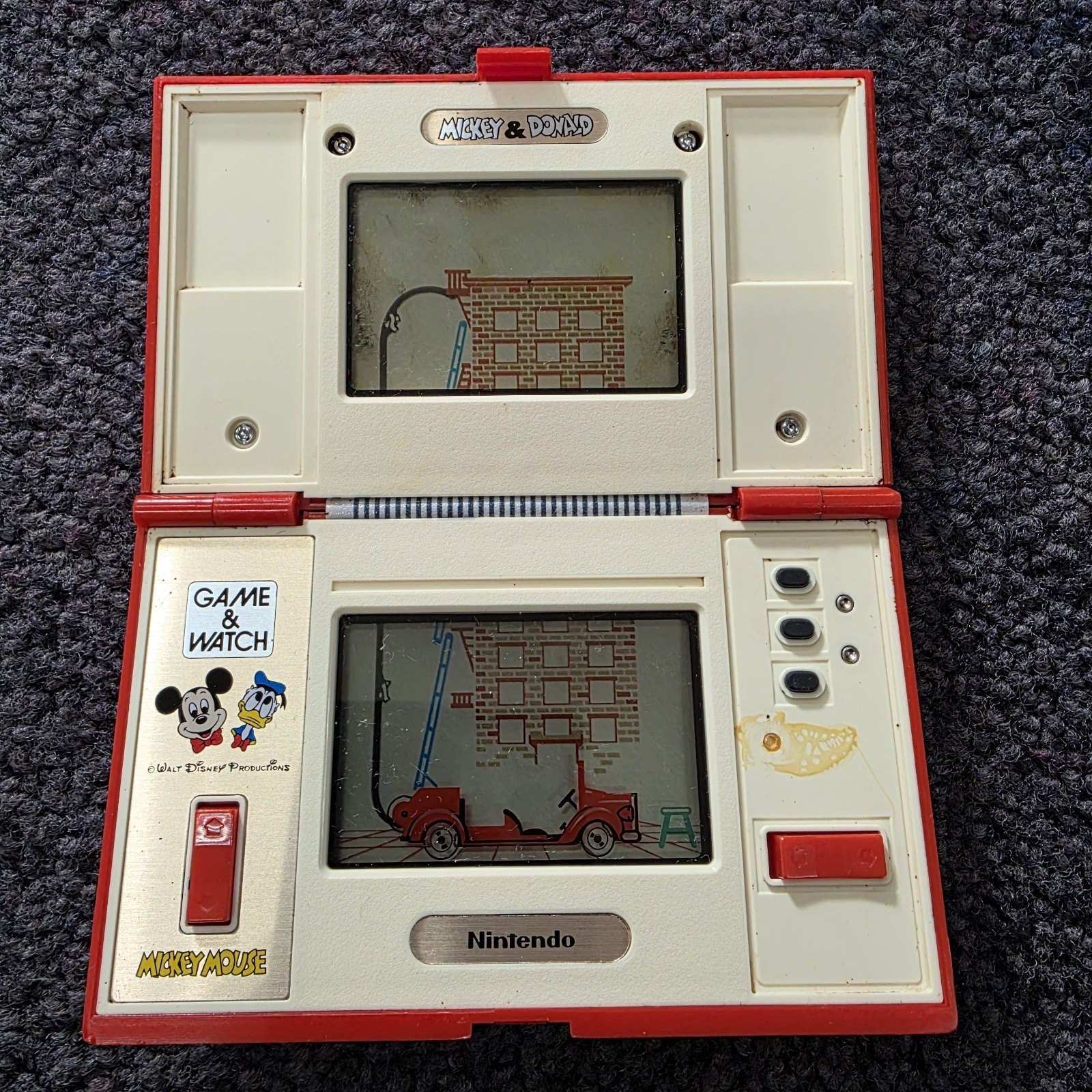 Nintendo Game & Watch Mickey & Donald DM-53 Multi Screen – UNTESTED